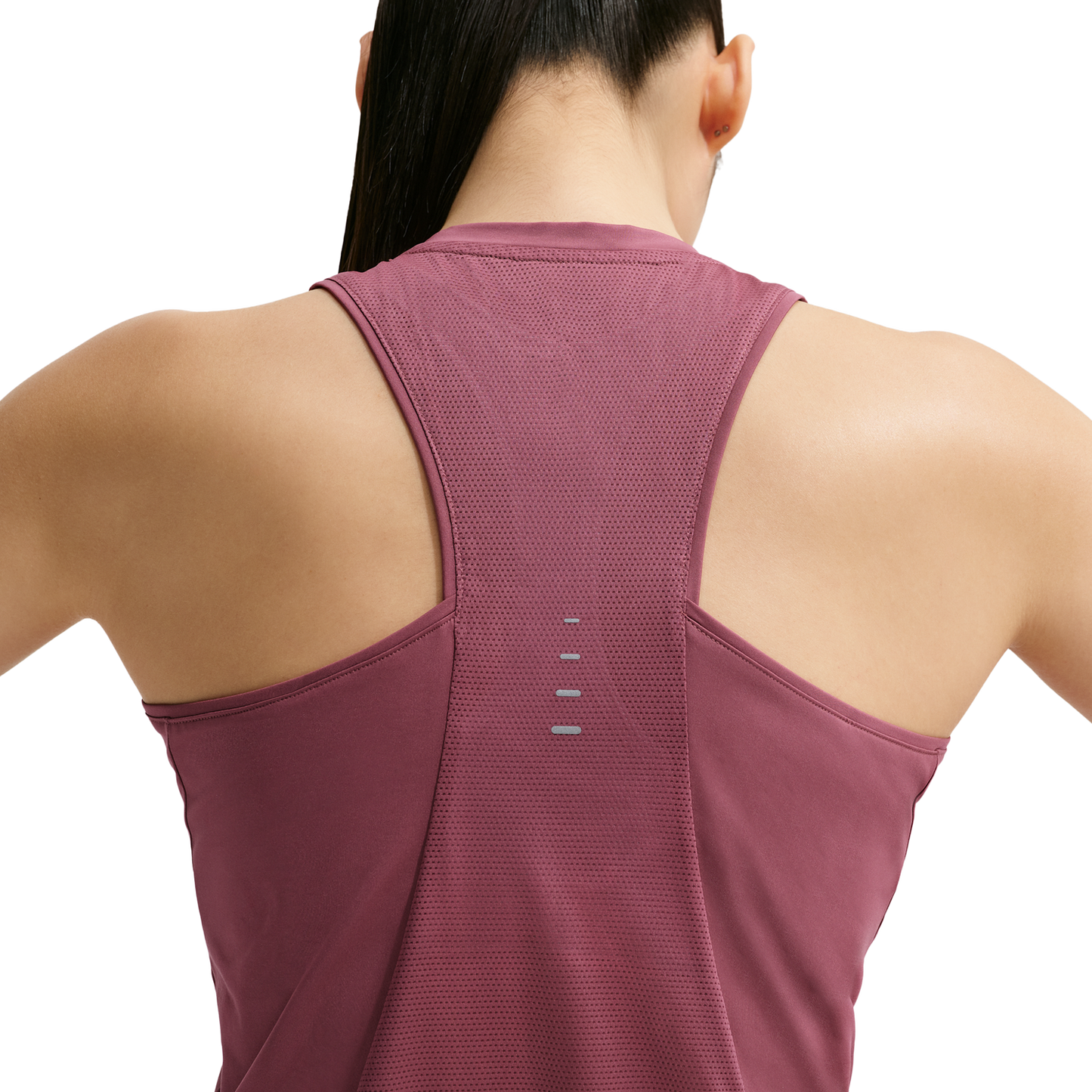 Nike Swift Dri-FIT Standard Tank - Women's - Pink Smoke/Reflective Silv