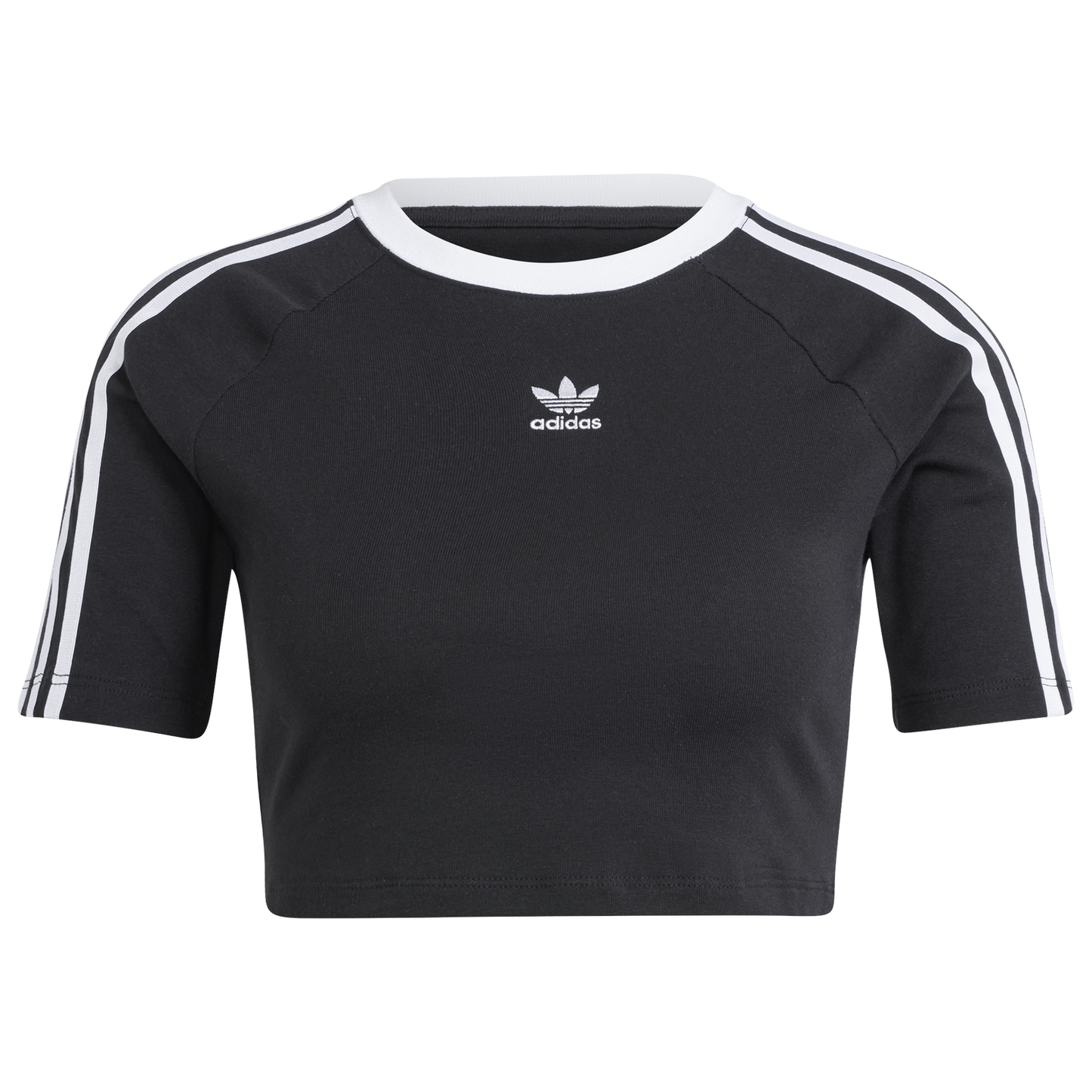 adidas Originals 3 Stripe Baby T-Shirt - Women's - Black/White (IU2532)