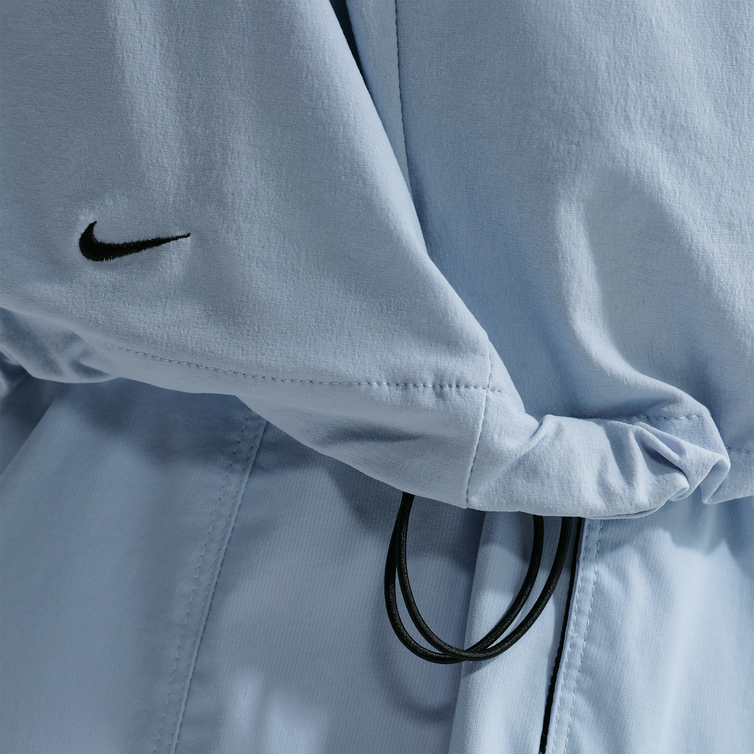 Nike Drifit Tech Woven Windrunner FZ Jacket - Men's - Light Armory Blue/Light Armory Blue/Black