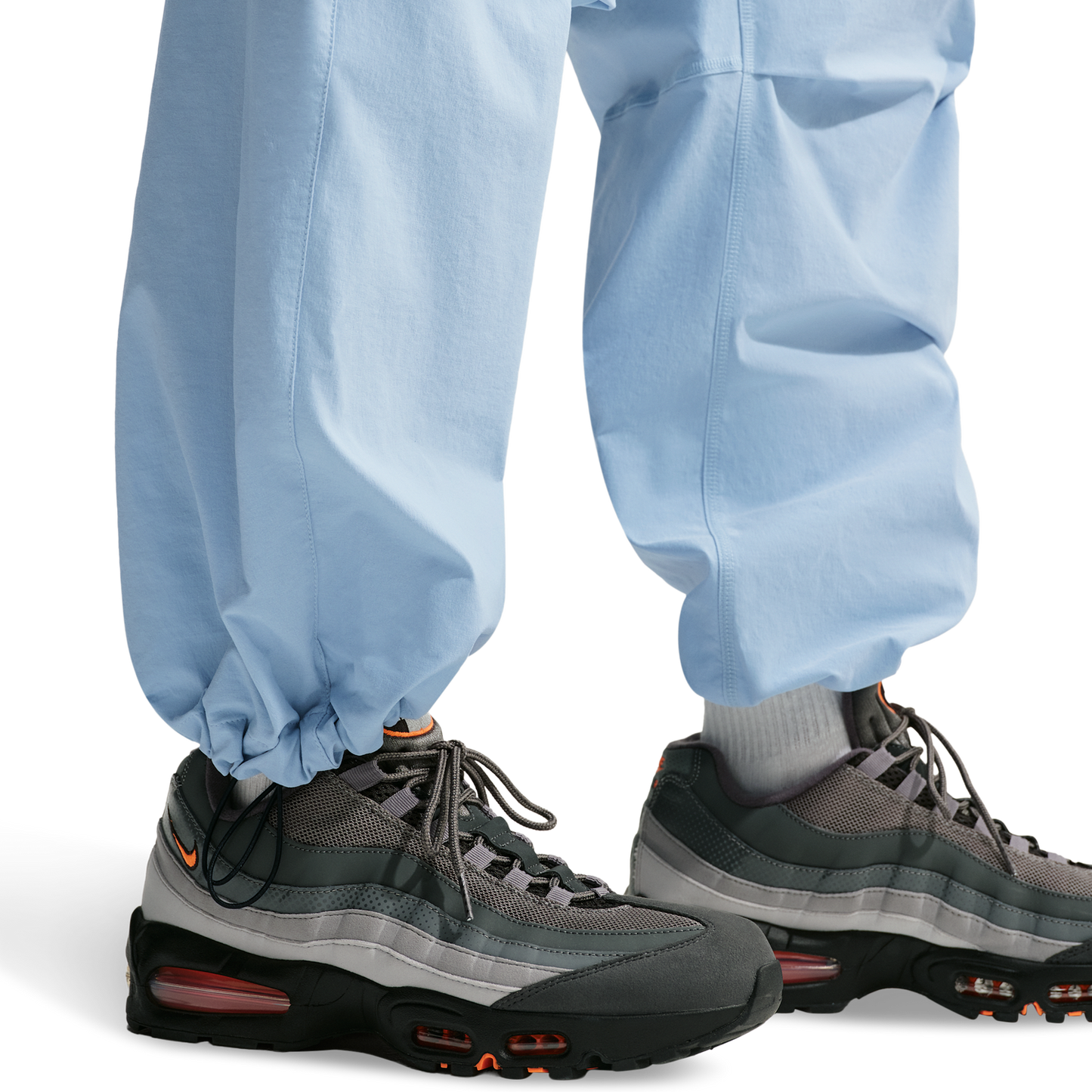 Nike Drifit Tech Woven Pant - Men's - Black/Light Armory Blue/Light Armory Blue