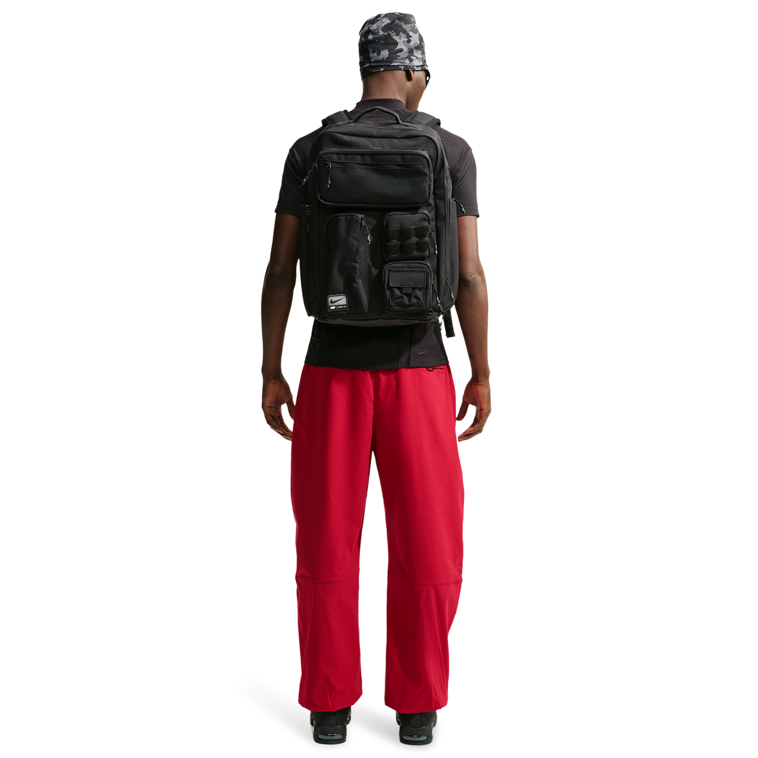 Nike Drifit Tech Woven Pant - Men's - Tough Red/Tough Red/Black