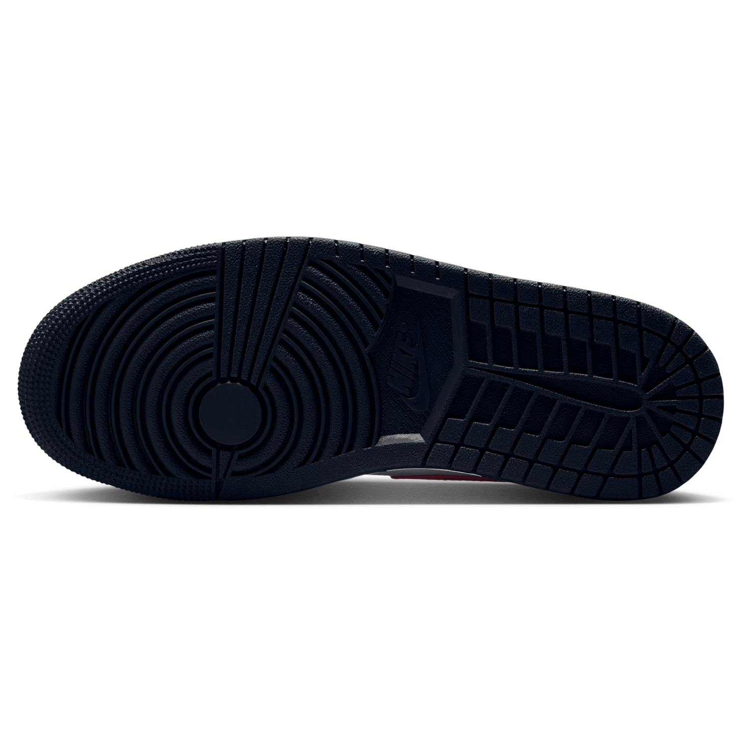 Jordan AJ 1 Low - Men's - Obsidian/Obsidian/Grey Fog