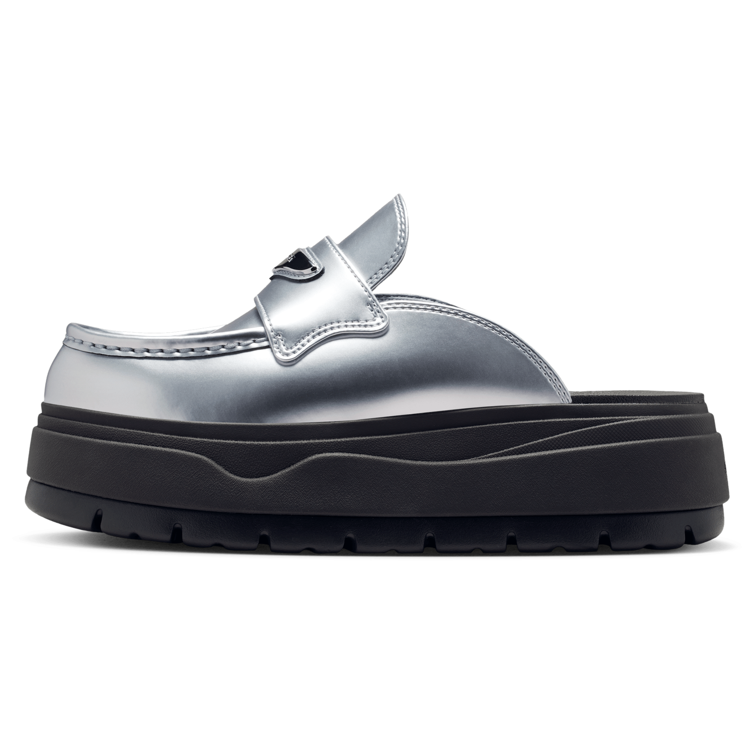 Jordan Air Jordan Mule SE - Women's - Metallic Silver/Metallic Silver/Shadow Brown