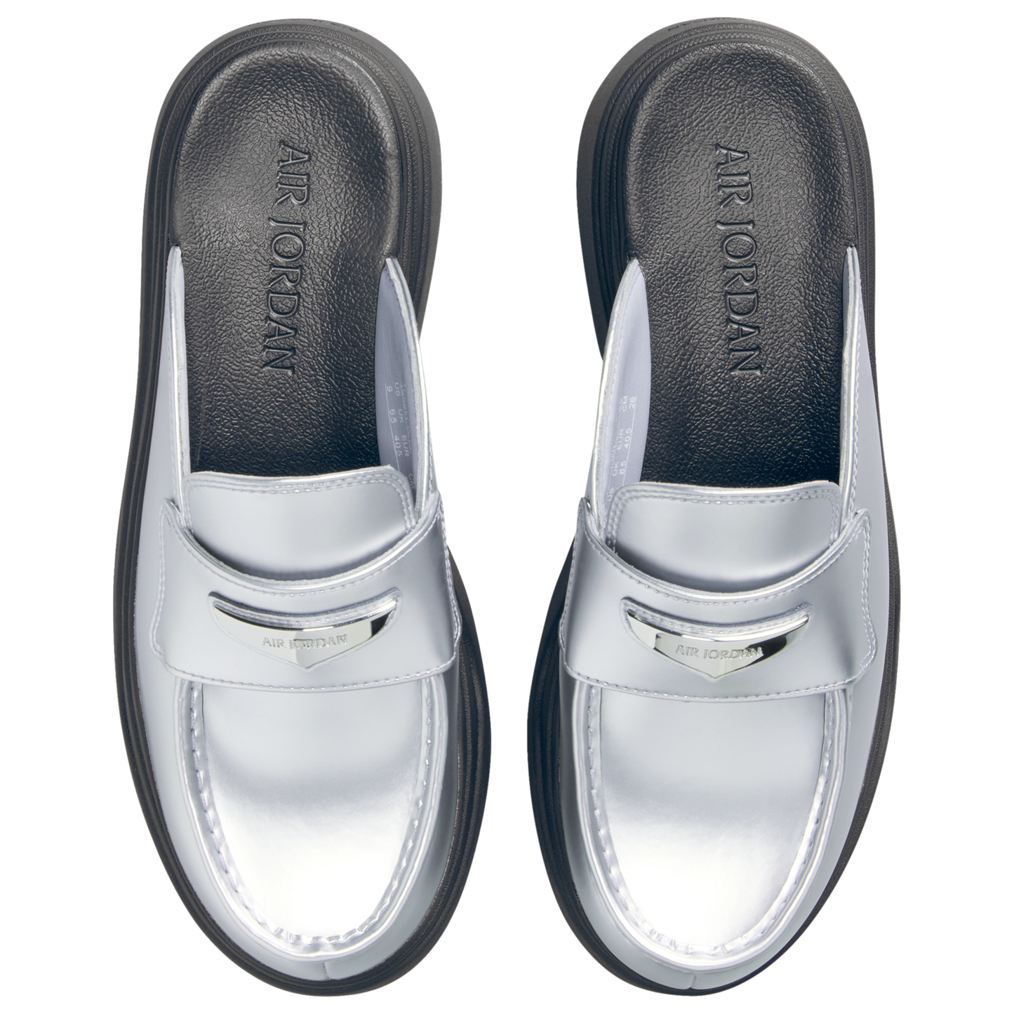Jordan Air Jordan Mule SE - Women's - Metallic Silver/Metallic Silver/Shadow Brown