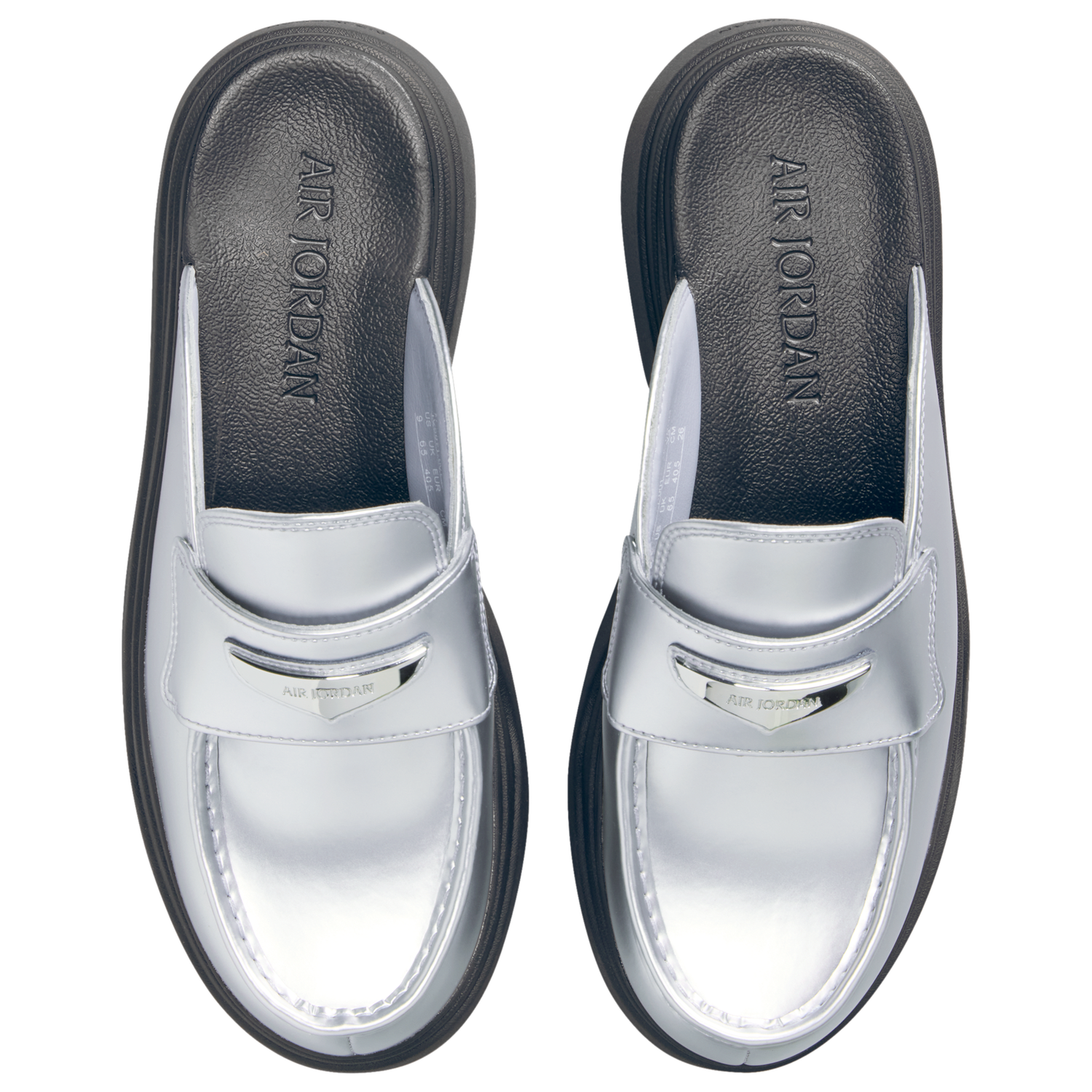 Jordan Air Jordan Mule SE - Women's - Metallic Silver/Metallic Silver/Shadow Brown
