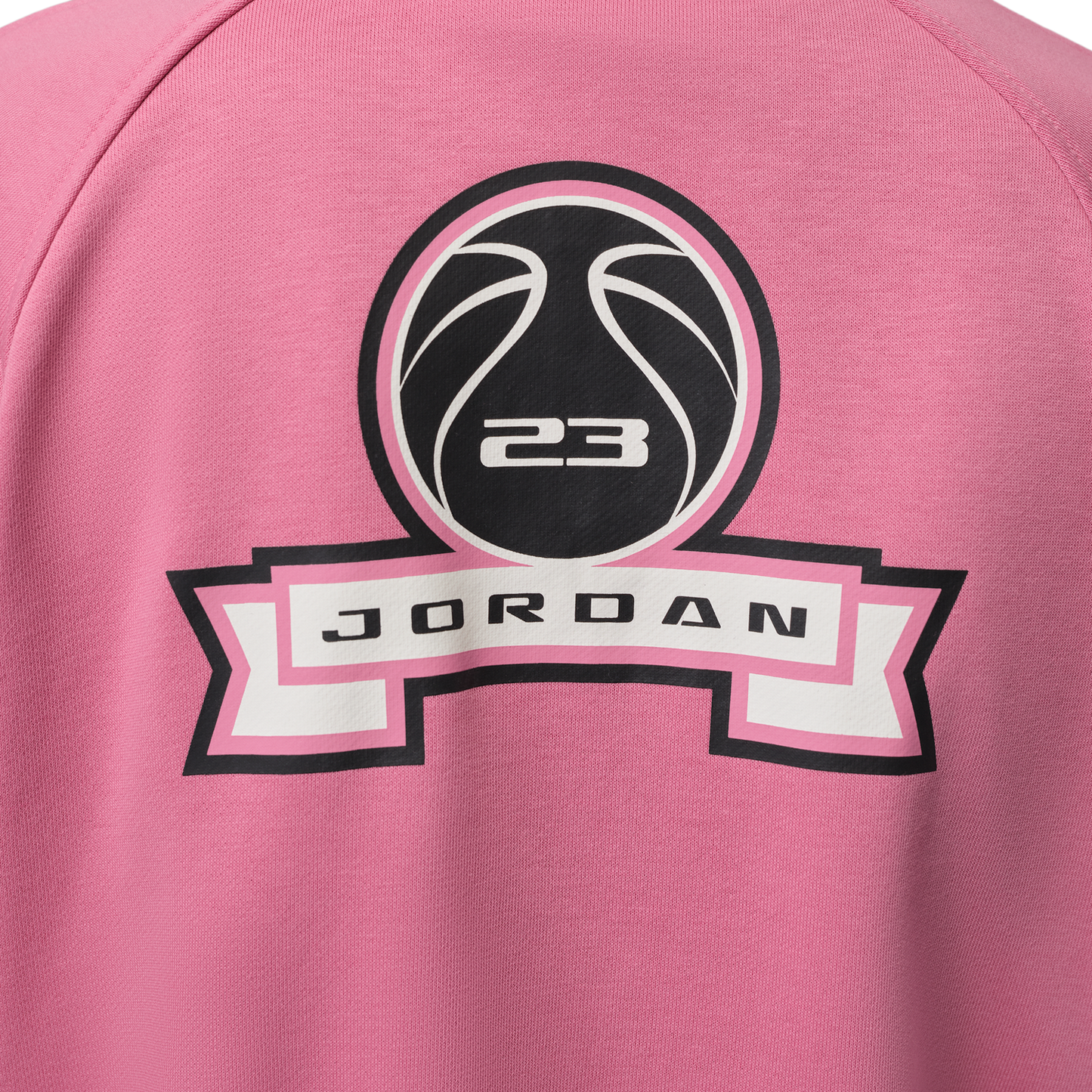 Jordan Brooklyn Fleece FT Qz GFX Crop - Women's - Desert Berry/Sail