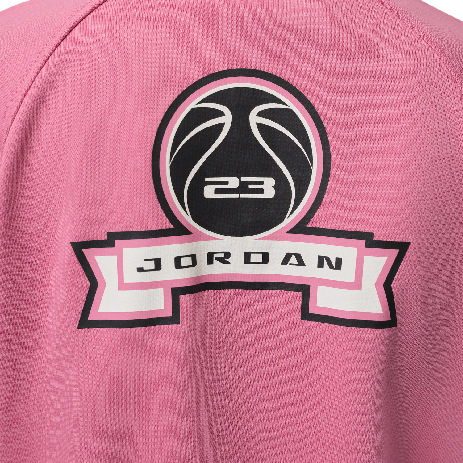 Jordan Brooklyn Fleece FT Qz GFX Crop - Women's - Desert Berry/Sail
