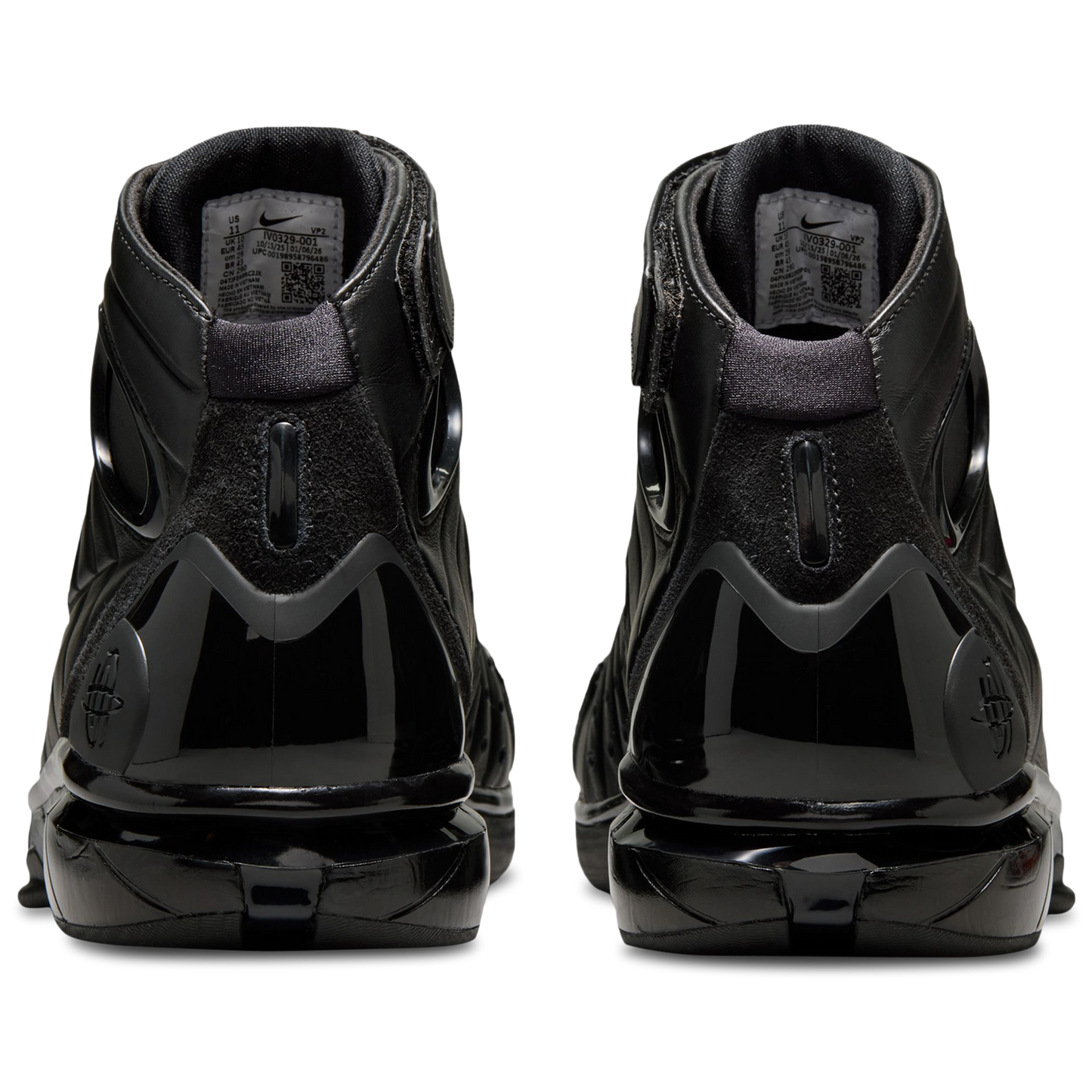 Nike Zoom Huarache 2K4 OT - Men's - Black/Black