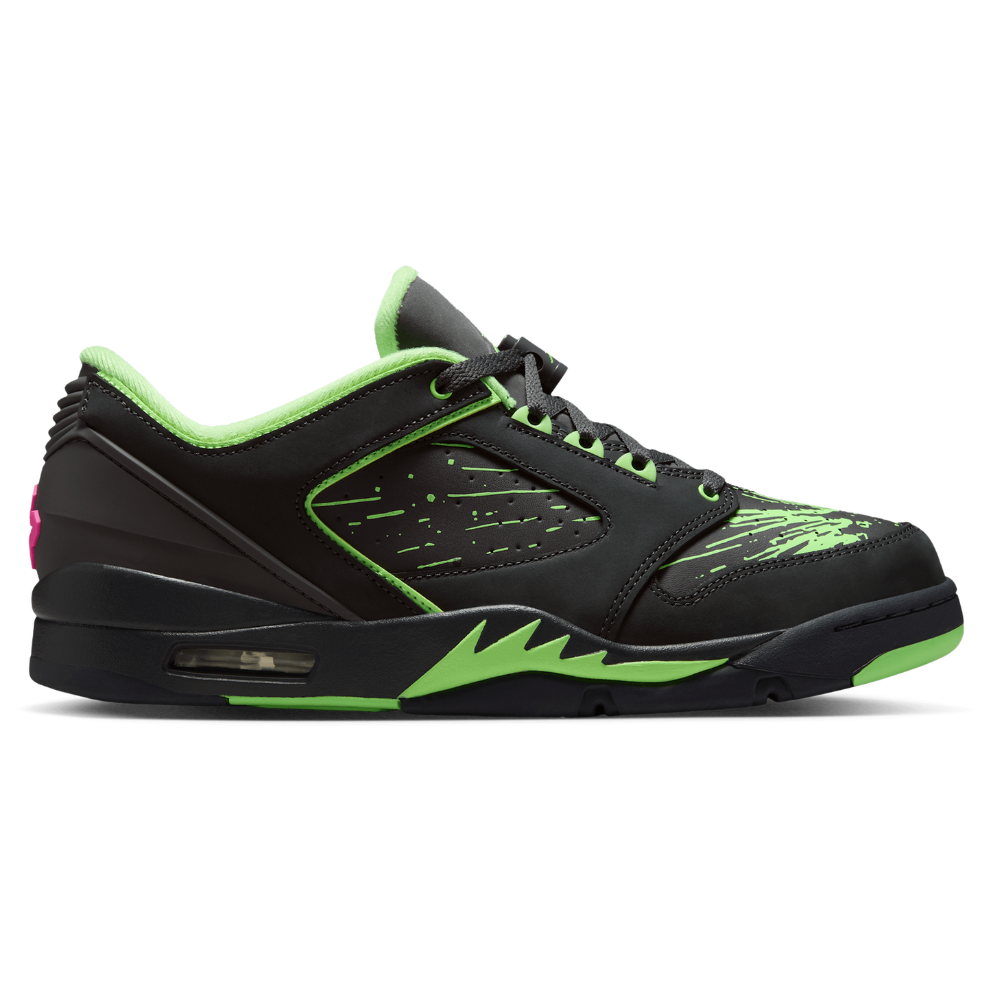 Jordan Sixty Plus Low - Men's - Anthracite/Anthracite/Lime Blast