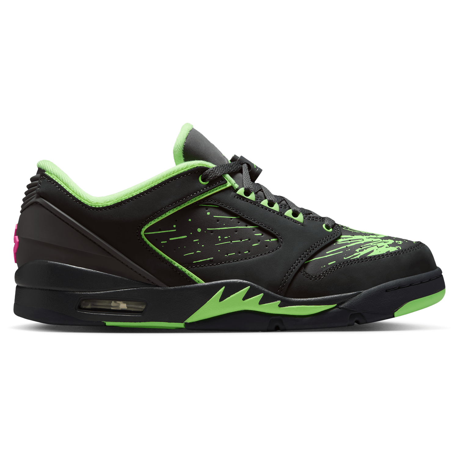 Jordan Sixty Plus Low - Men's - Anthracite/Anthracite/Lime Blast