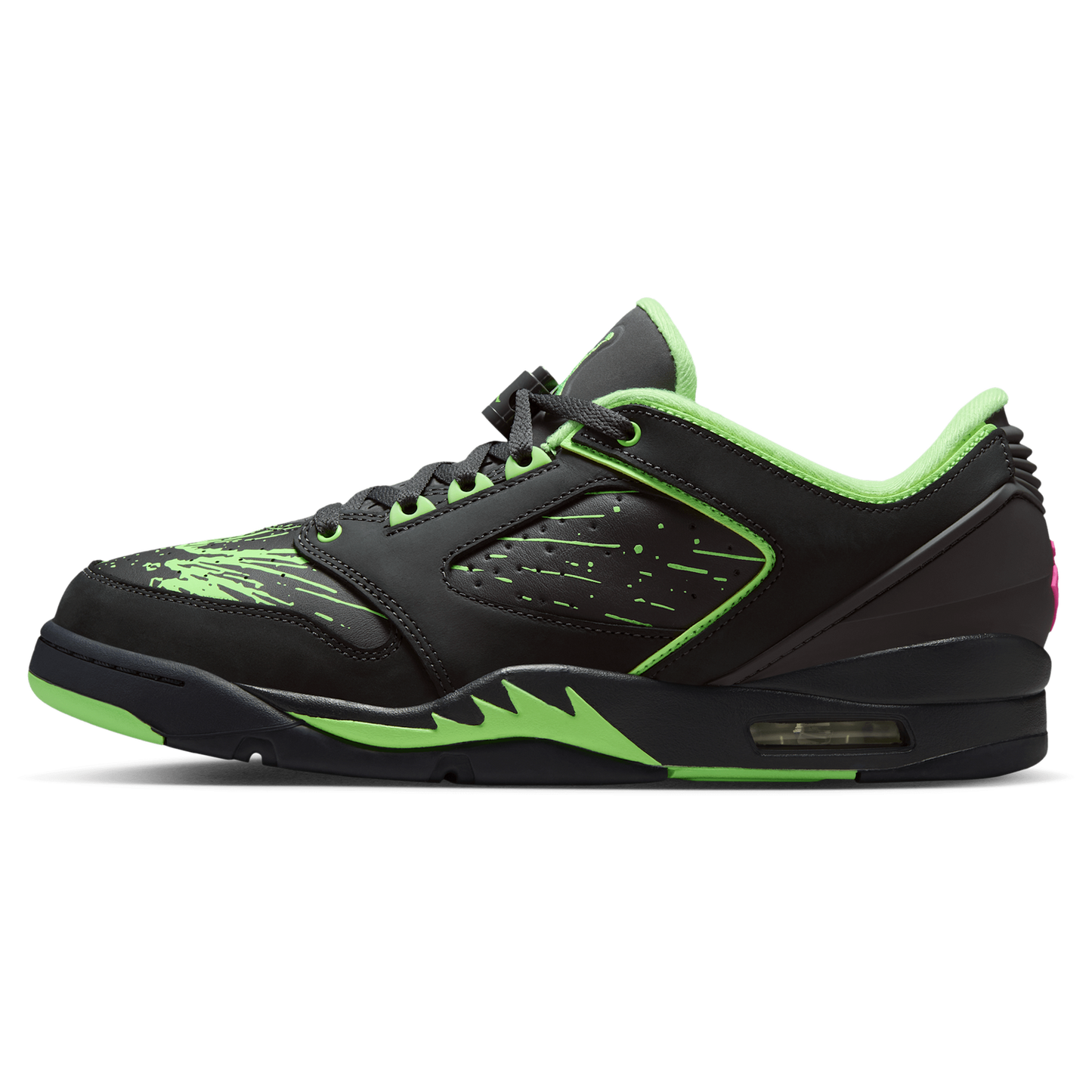Jordan Sixty Plus Low - Men's - Anthracite/Anthracite/Lime Blast