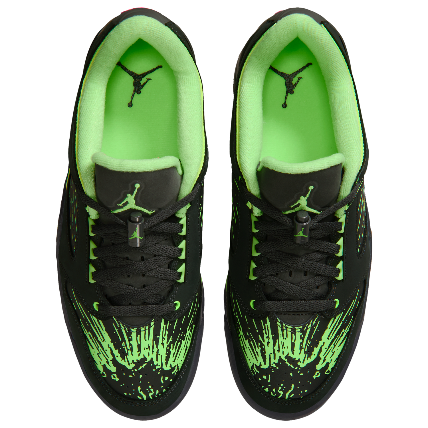 Jordan Sixty Plus Low - Men's - Anthracite/Anthracite/Lime Blast