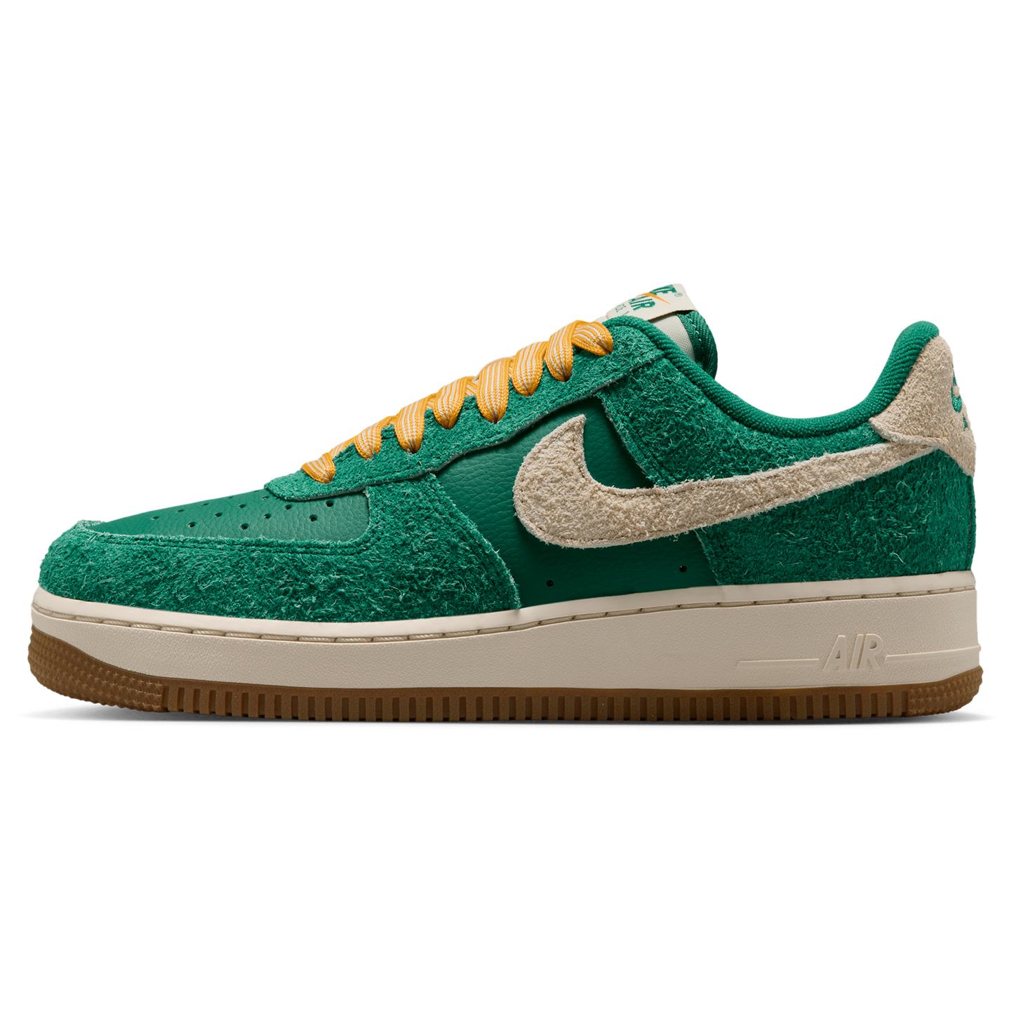 Nike Air Force 1 '07 LE Low - Women's - Malachite/Coconut Milk/Univ Gold