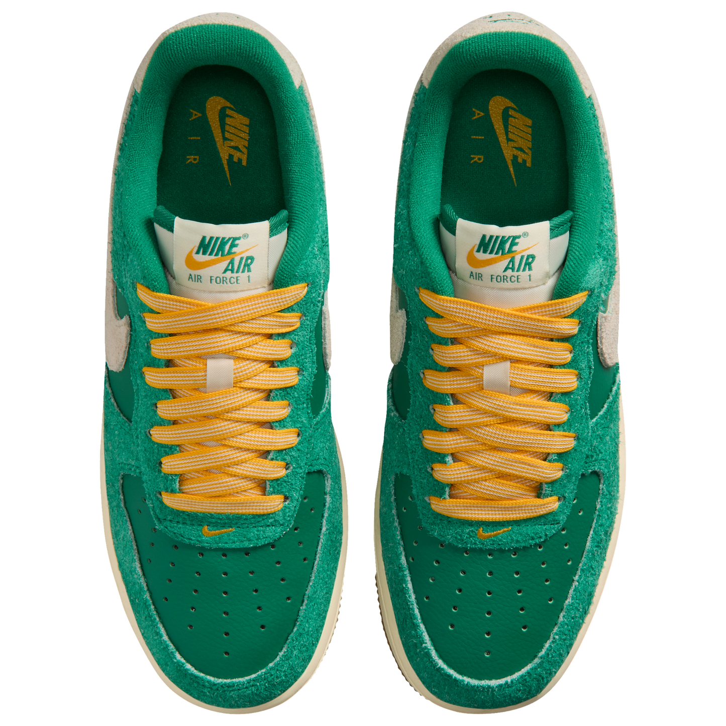 Nike Air Force 1 '07 LE Low - Women's - Malachite/Coconut Milk/Univ Gold