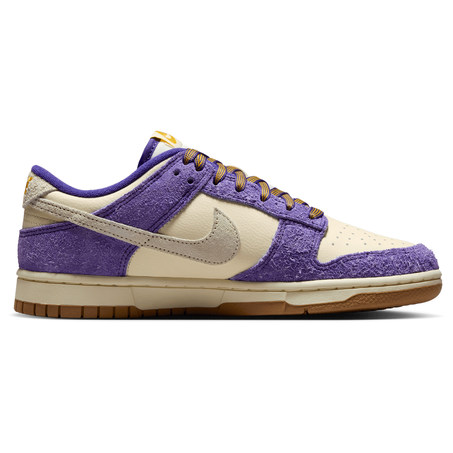 Nike Dunk Low - Women's - Court Purple/Coconut Milk/Univ Gold