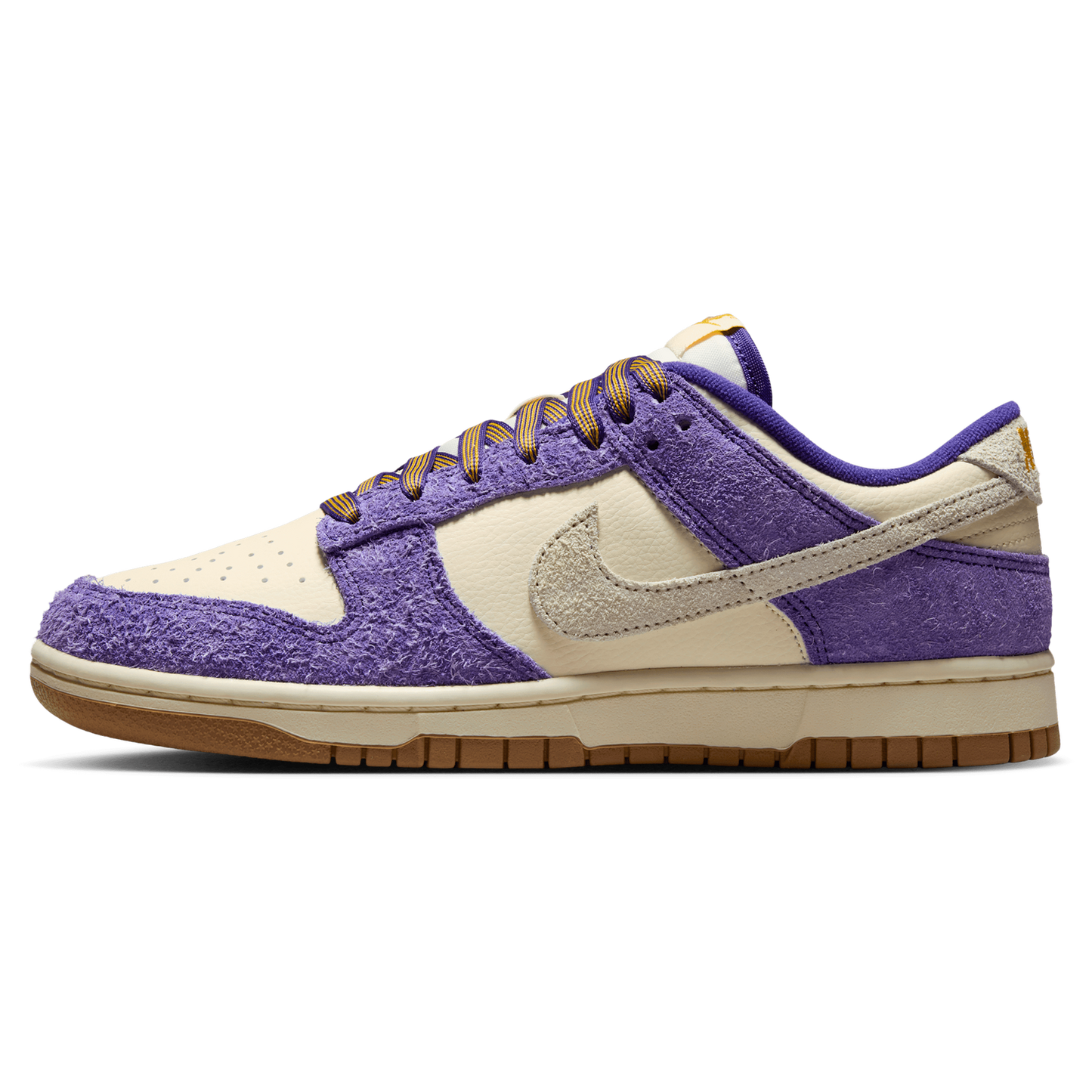 Nike Dunk Low - Women's - Court Purple/Coconut Milk/Univ Gold