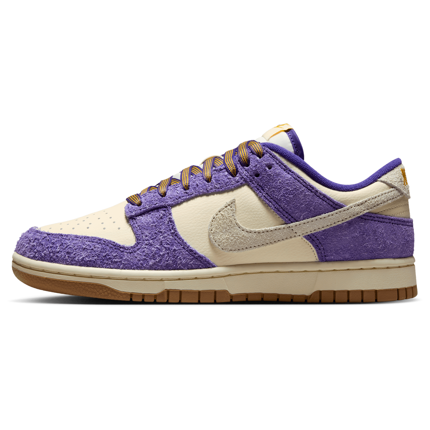 Nike Dunk Low - Women's - Court Purple/Coconut Milk/Univ Gold