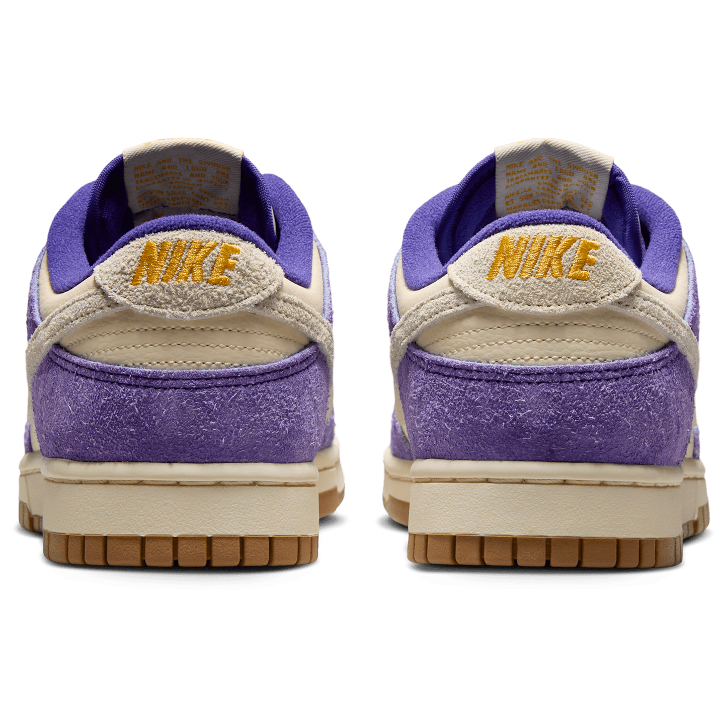 Nike Dunk Low - Women's - Court Purple/Coconut Milk/Univ Gold