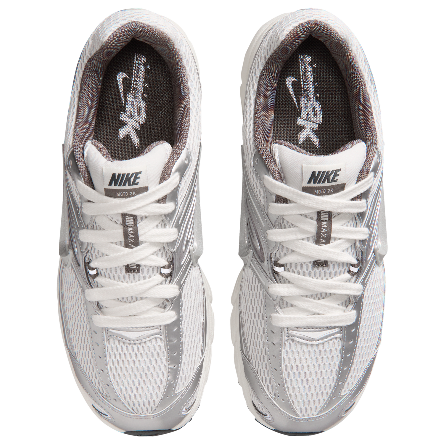 Nike Air Max Moto 2K - Men's - Metallic Silver/Sail/Platinum Tint