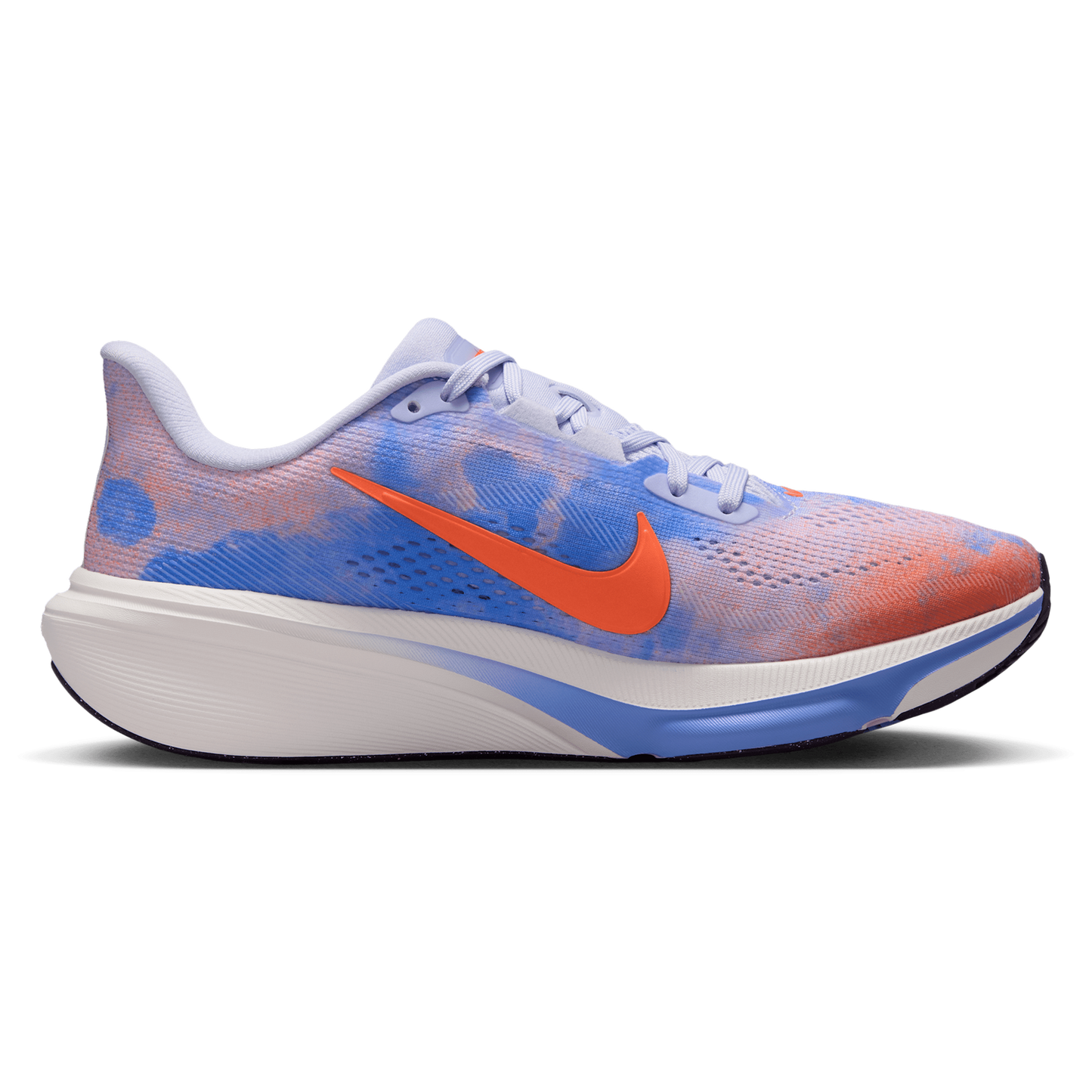 Nike Air Zoom Pegasus 42 - Women's - Hyper Crimson/Bleached Lilac/Royal Pulse