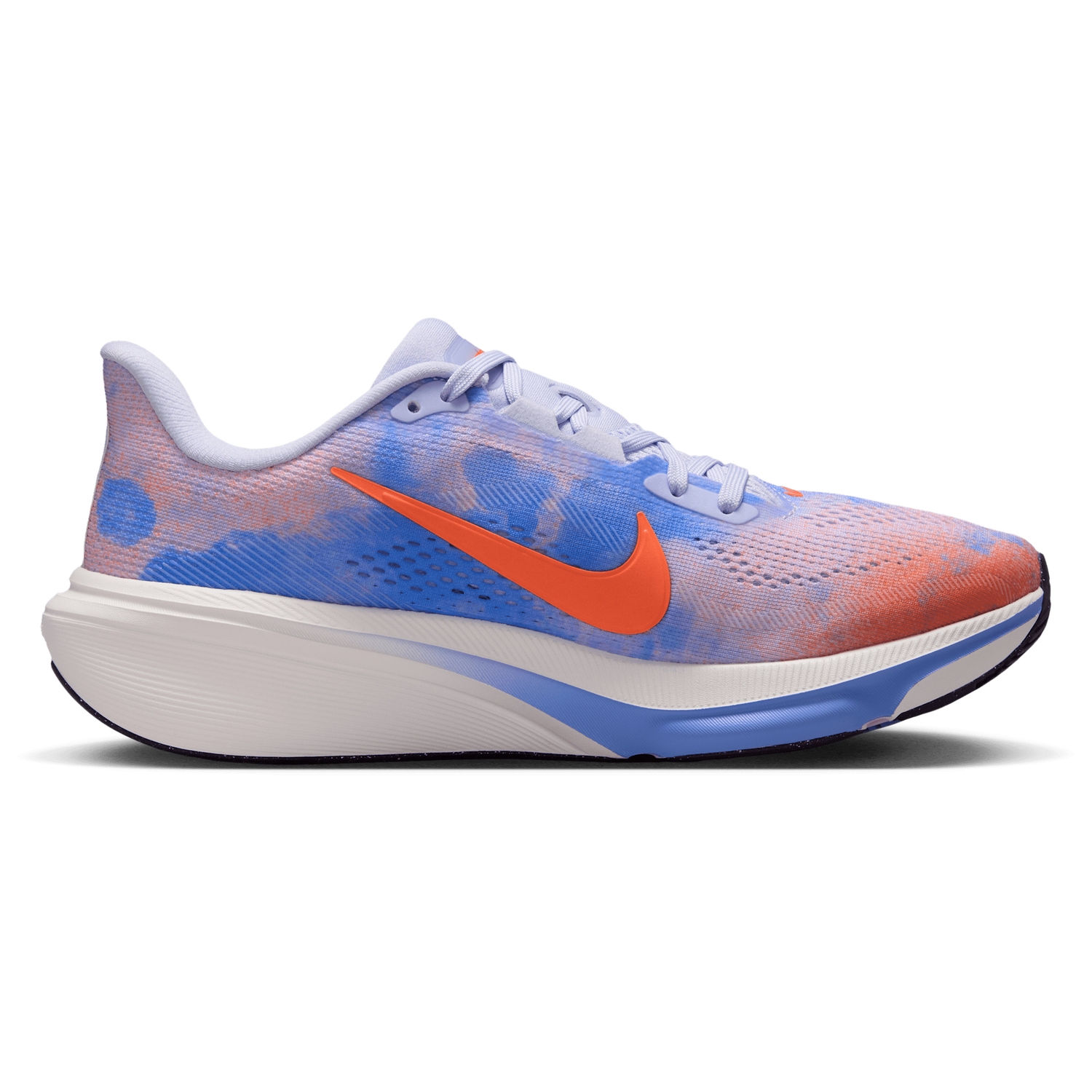 Nike Air Zoom Pegasus 42 - Women's - Hyper Crimson/Bleached Lilac/Royal Pulse