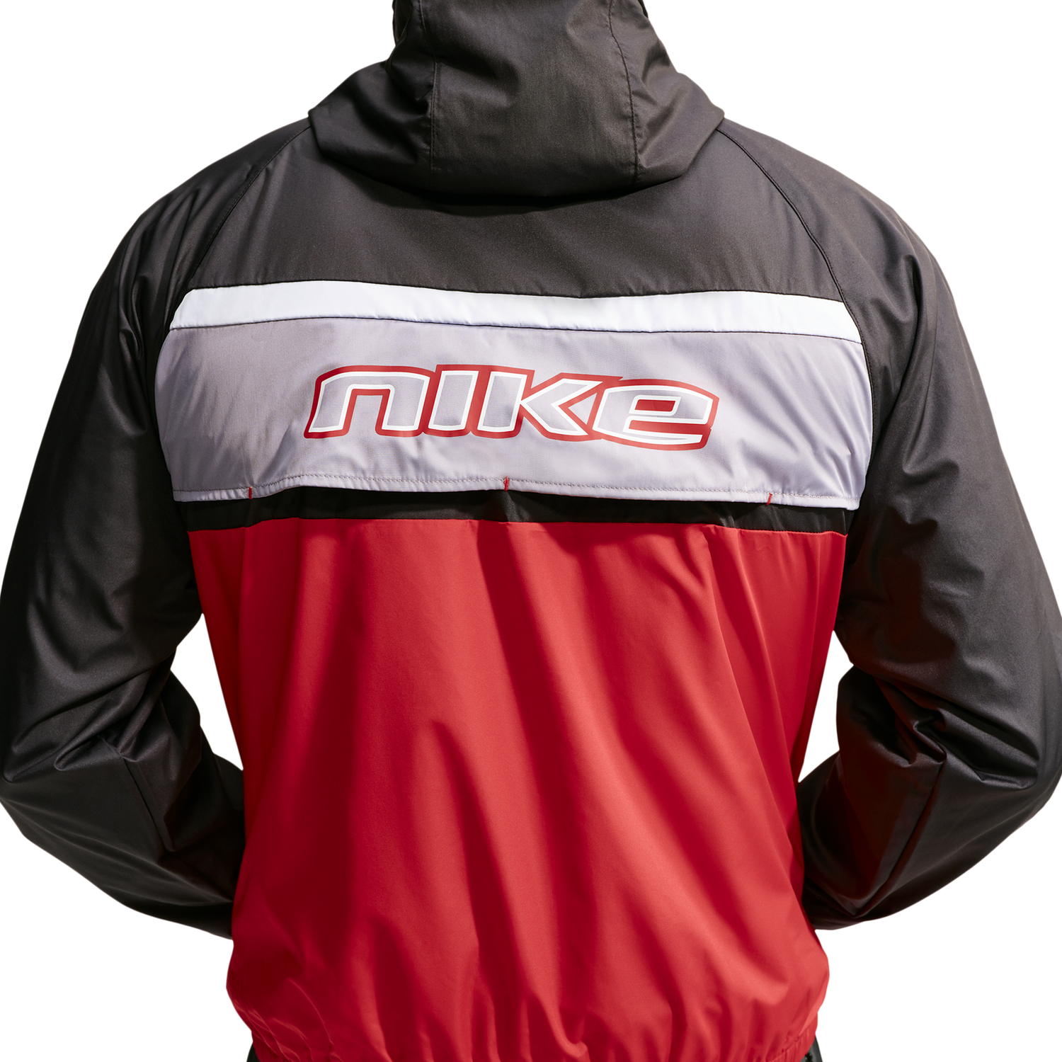 Nike Windrunner Land 26 RMX Jacket - Men's - University Red/Black/Cement Grey