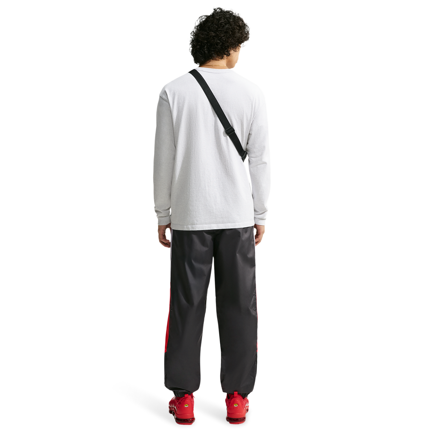 Nike Windrunner Land 26 RMX Pants - Men's - Cement Grey/Black/University Red