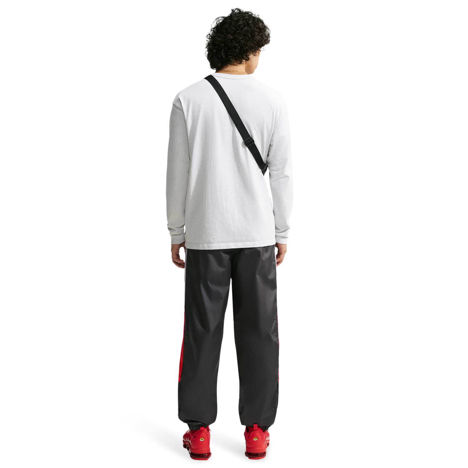 Nike Windrunner Land 26 RMX Pants - Men's - Cement Grey/Black/University Red