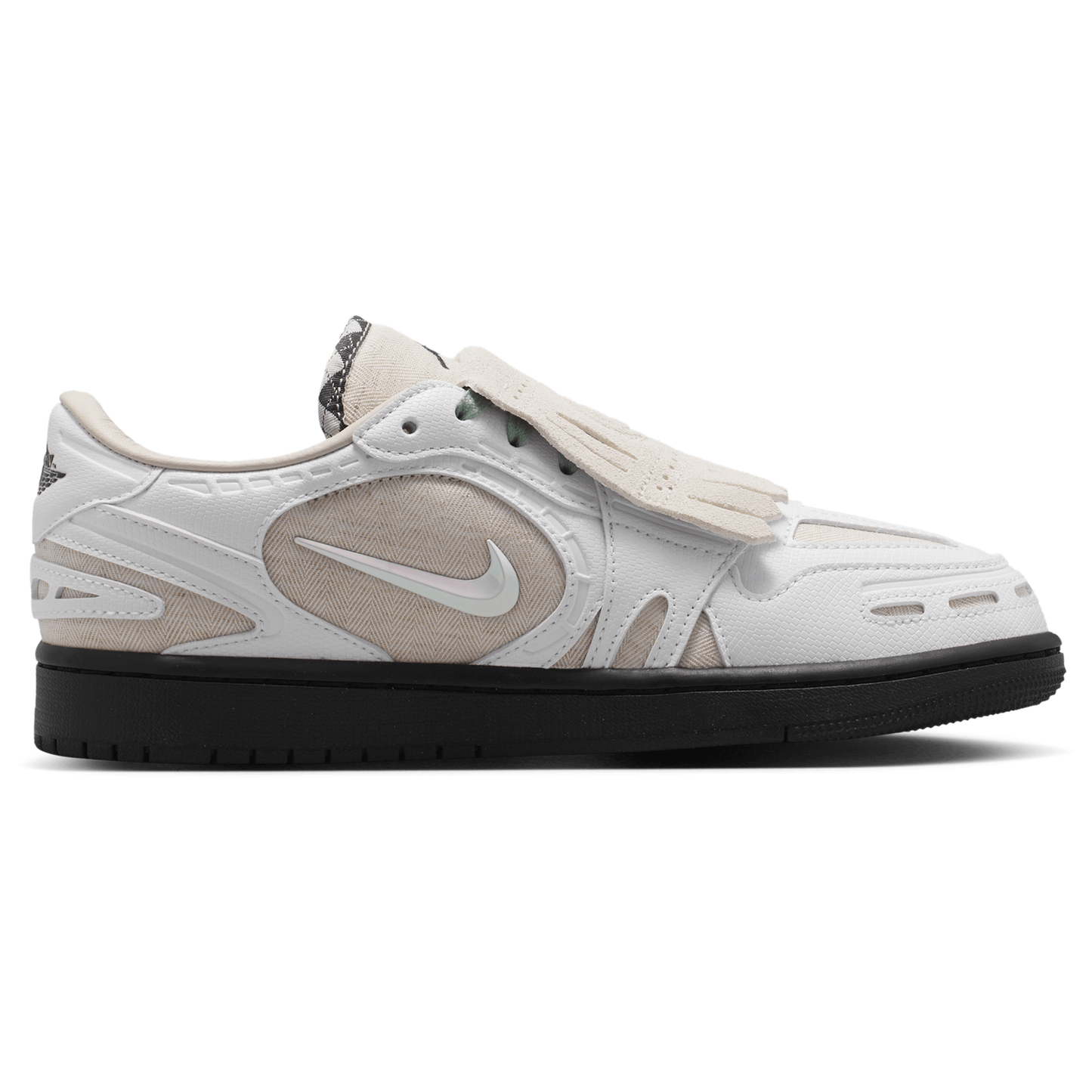 Jordan Air Jordan 1 Mm Low V3 - Women's - Lt Orewood Brn/White/Black