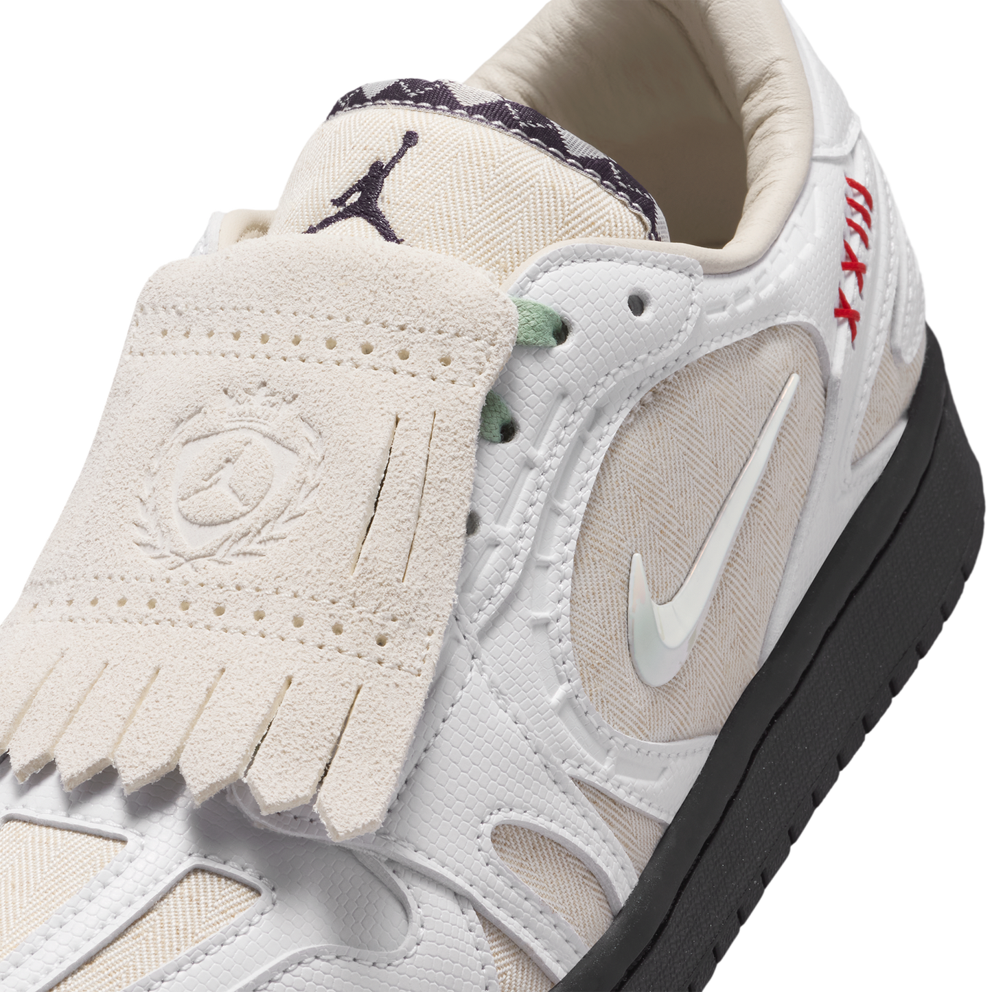 Jordan Air Jordan 1 Mm Low V3 - Women's - Lt Orewood Brn/White/Black