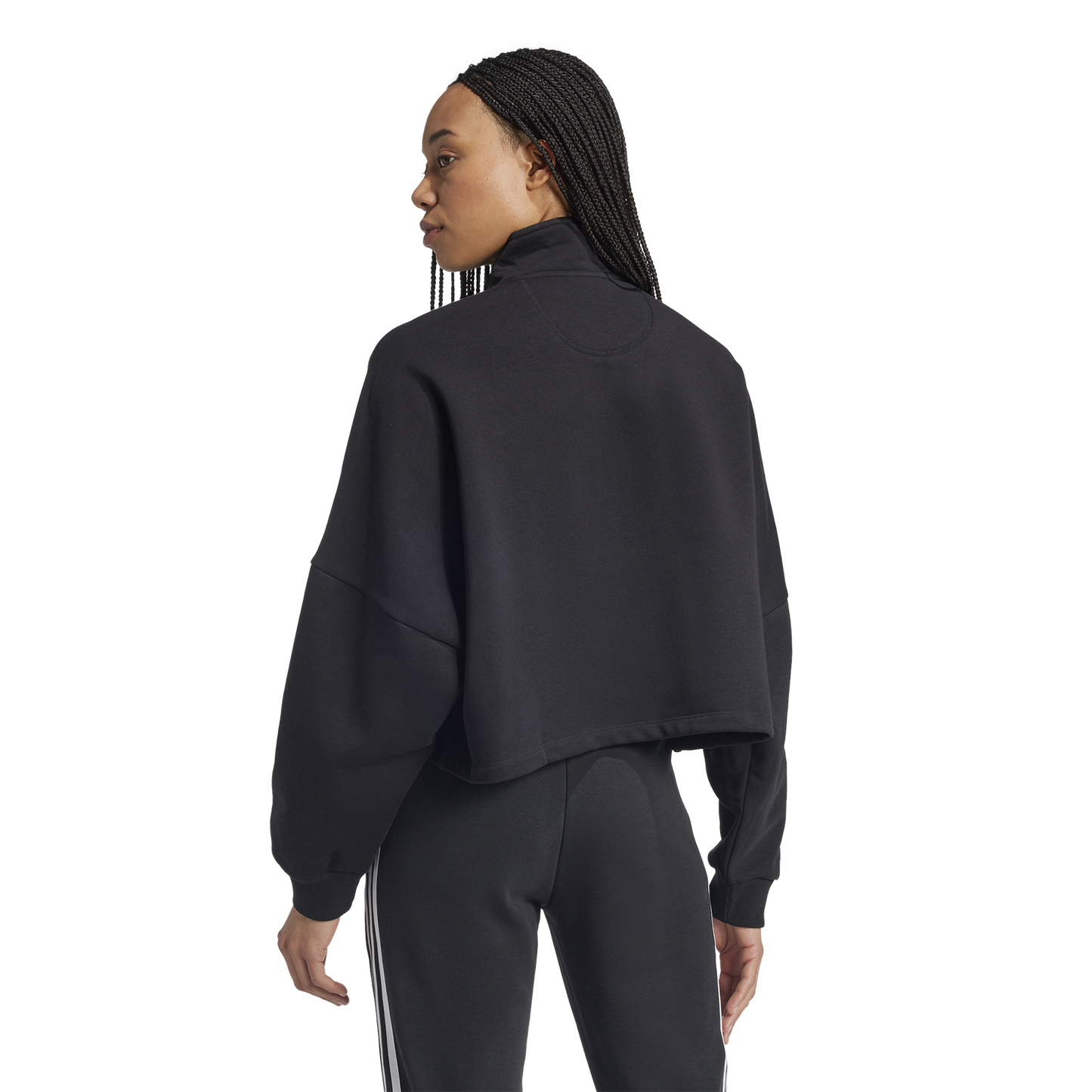 adidas Originals Trefoil Essentials H/Z Sweatshirt - Women's - Black