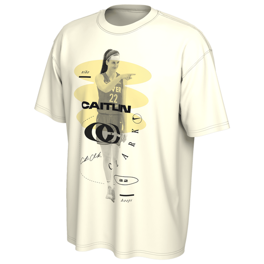 Nike WNBA Caitlin Clark Logo T-Shirt - Women's - Sail