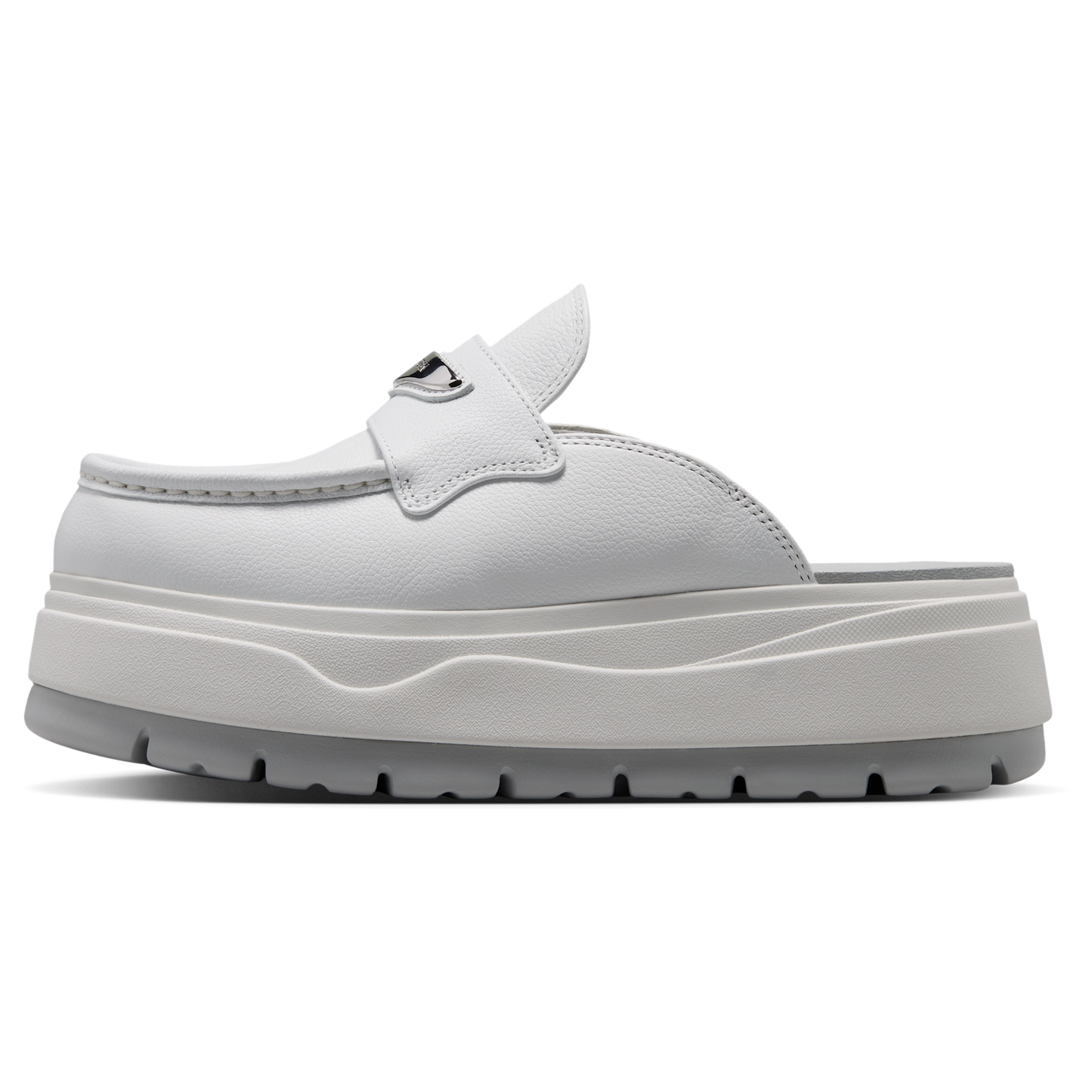 Jordan Air Jordan Mule - Women's - Summit White/Vast Grey/Metallic Silver