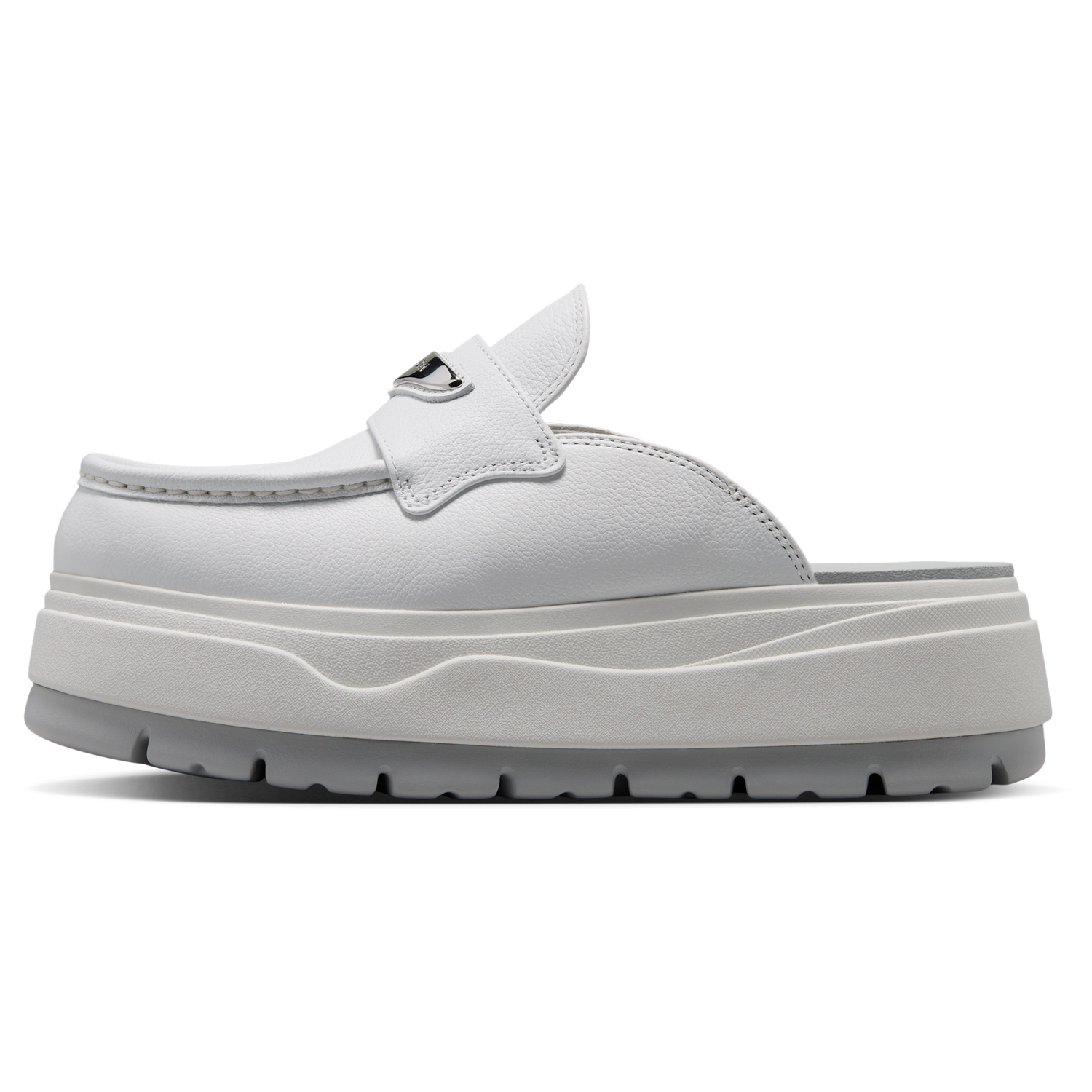 Jordan Air Jordan Mule - Women's - Summit White/Vast Grey/Metallic Silver