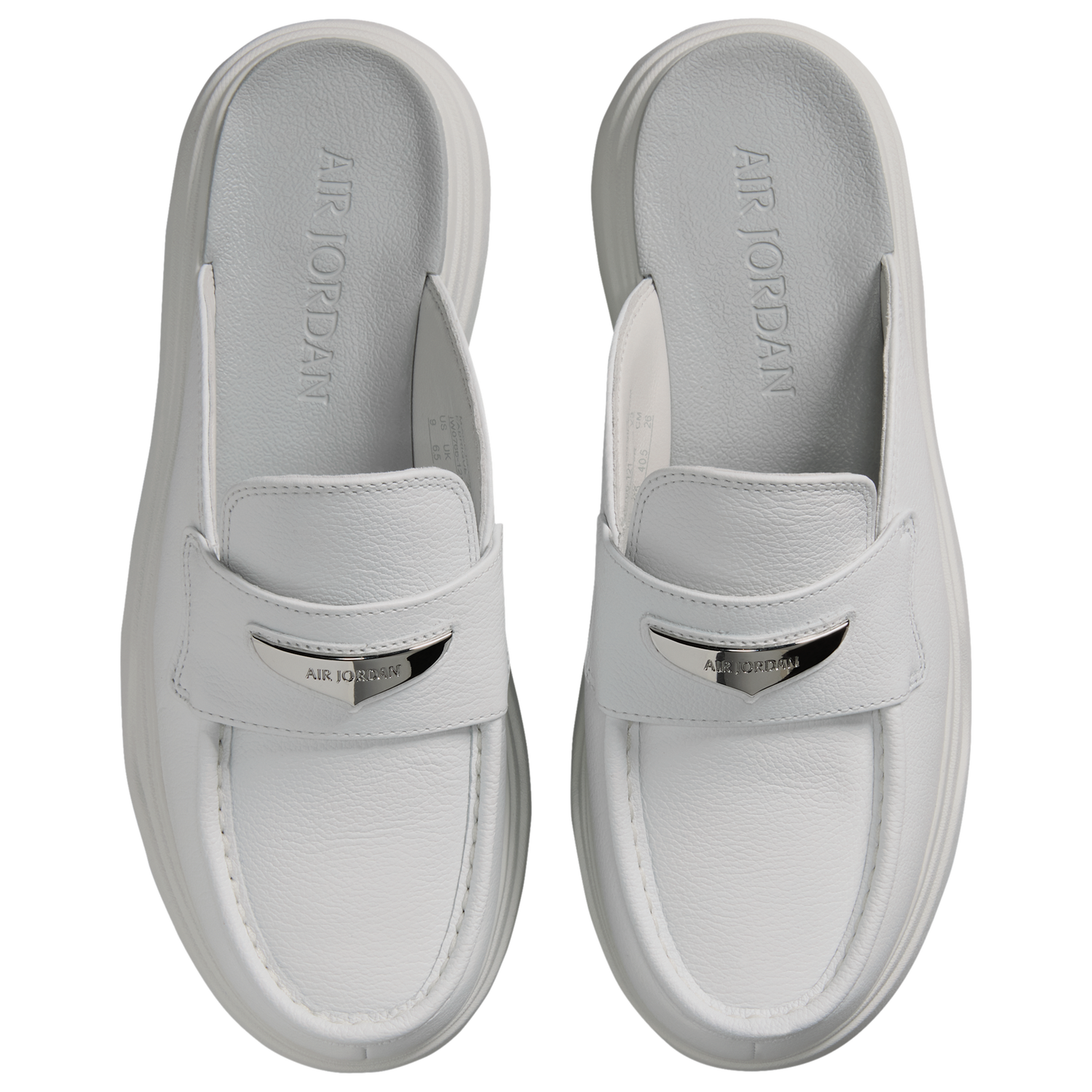 Jordan Air Jordan Mule - Women's - Summit White/Vast Grey/Metallic Silver