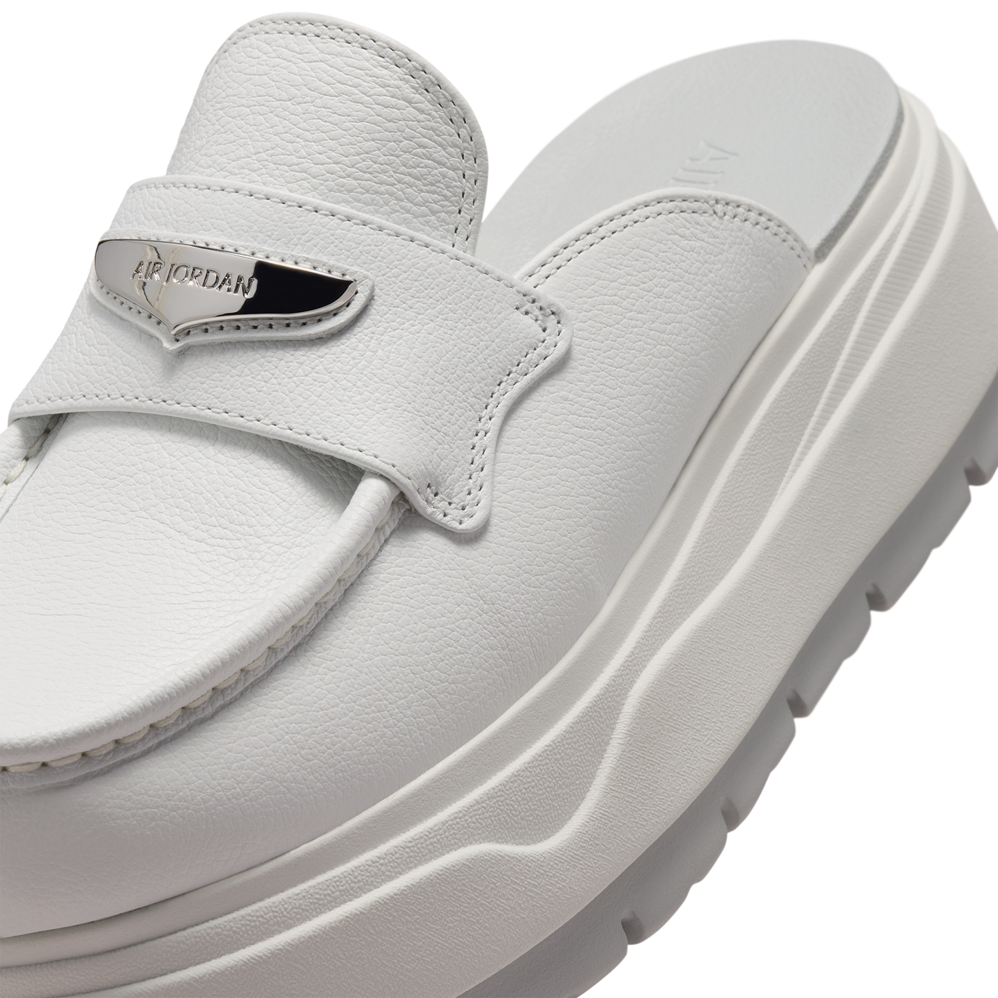 Jordan Air Jordan Mule - Women's - Summit White/Vast Grey/Metallic Silver