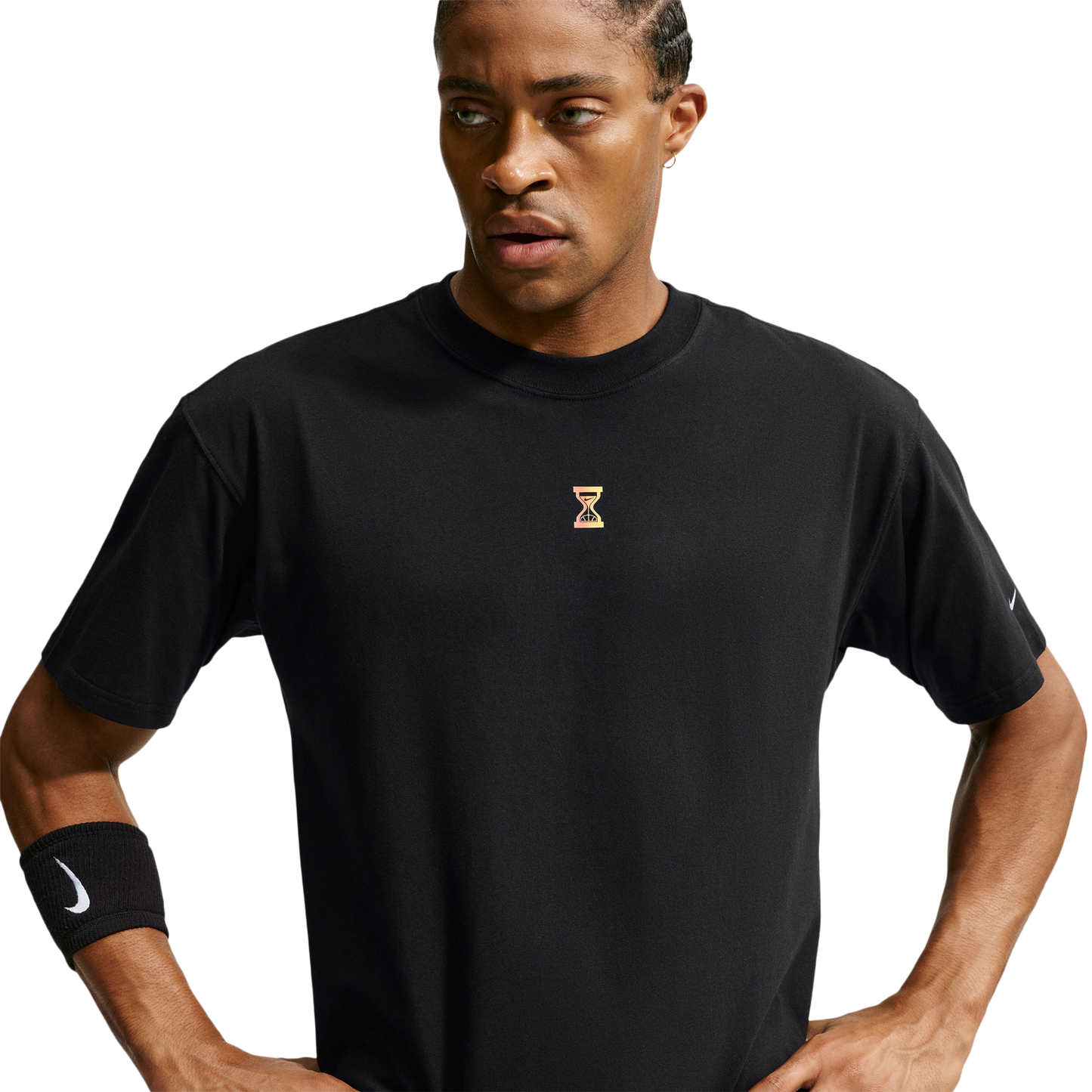 Nike Unseen Hours Loose T-Shirt - Men's - Black/Yellow
