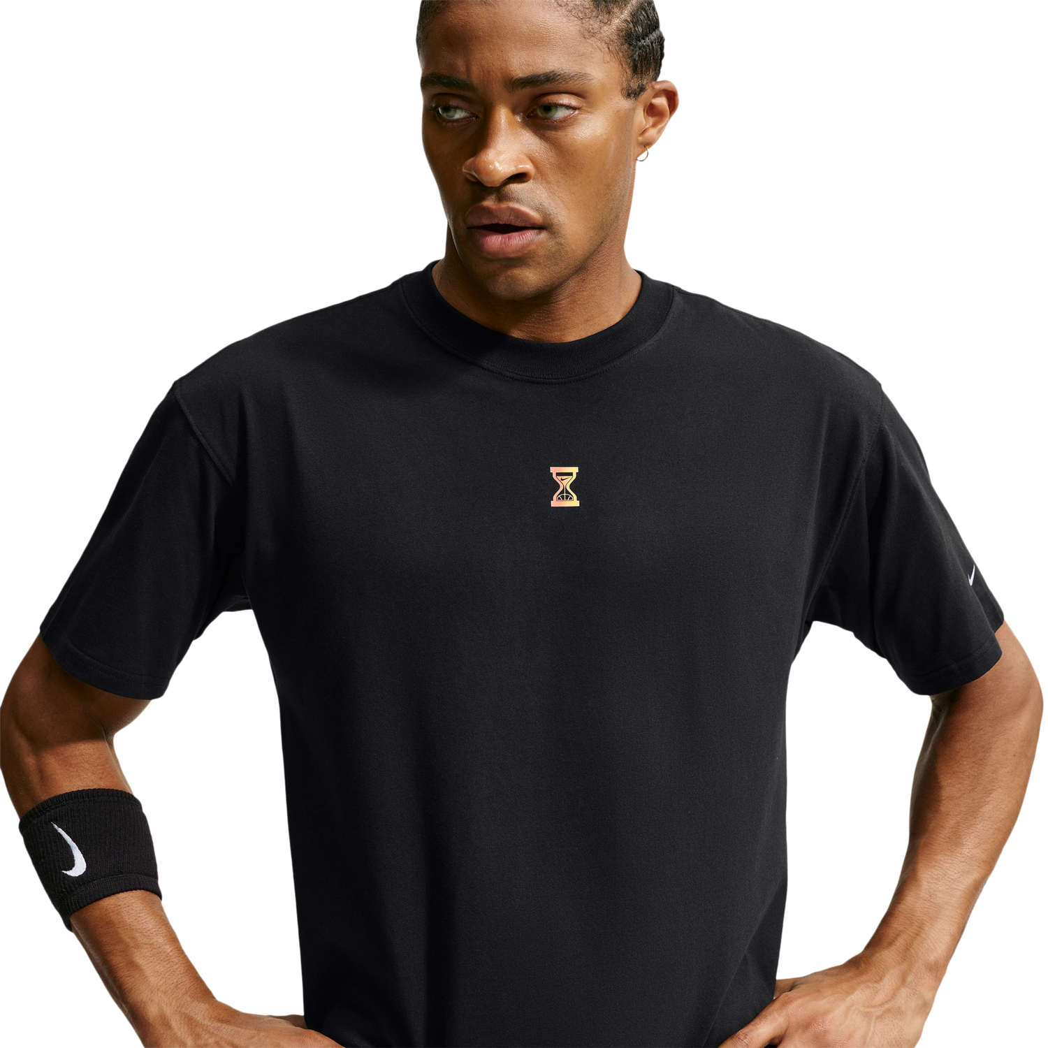 Nike Unseen Hours Loose T-Shirt - Men's - Black/Yellow