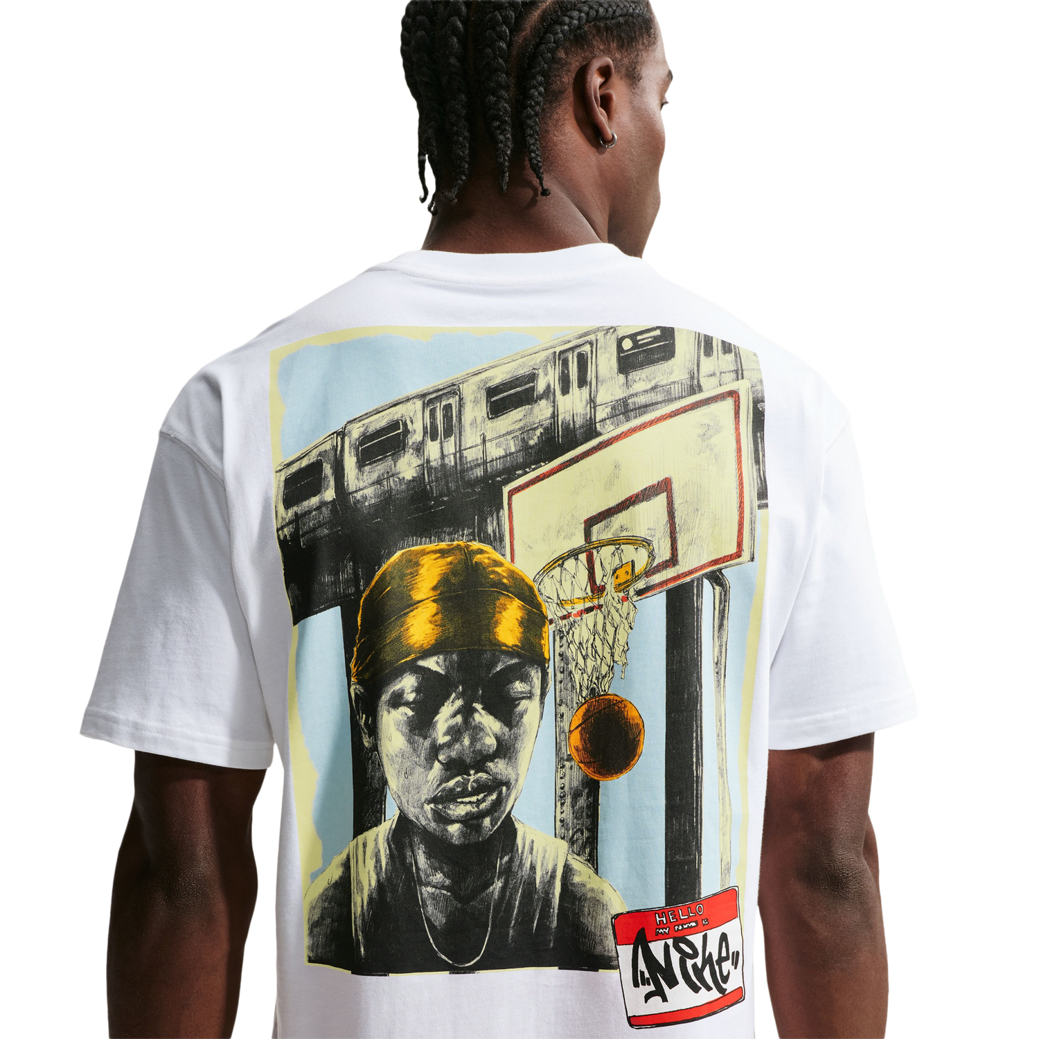 Nike Lse Artist Snkb T-Shirt - Men's - White/Multi