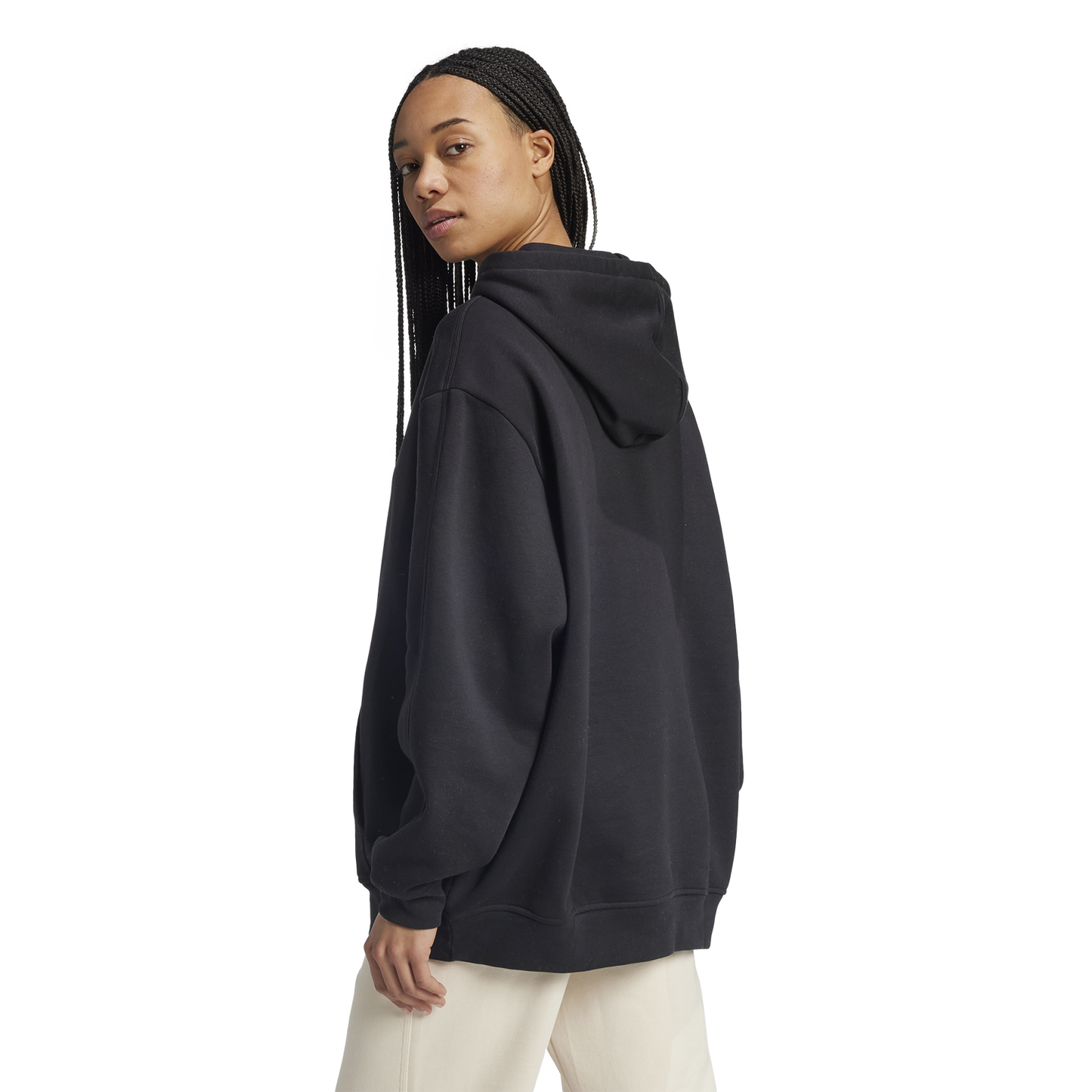 adidas Originals Essentials Oversized Hoodie - Women's - Black