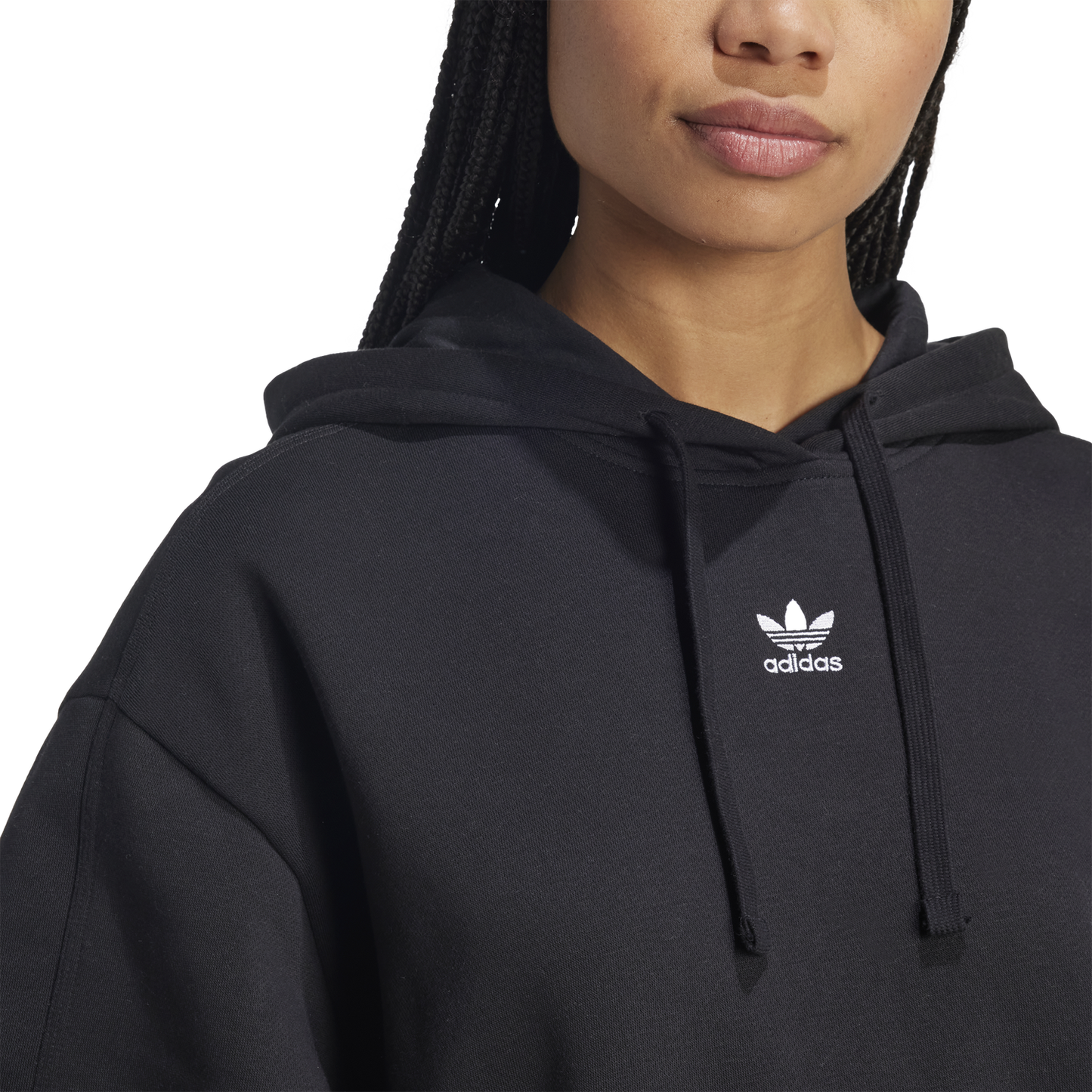adidas Originals Essentials Oversized Hoodie - Women's - Black