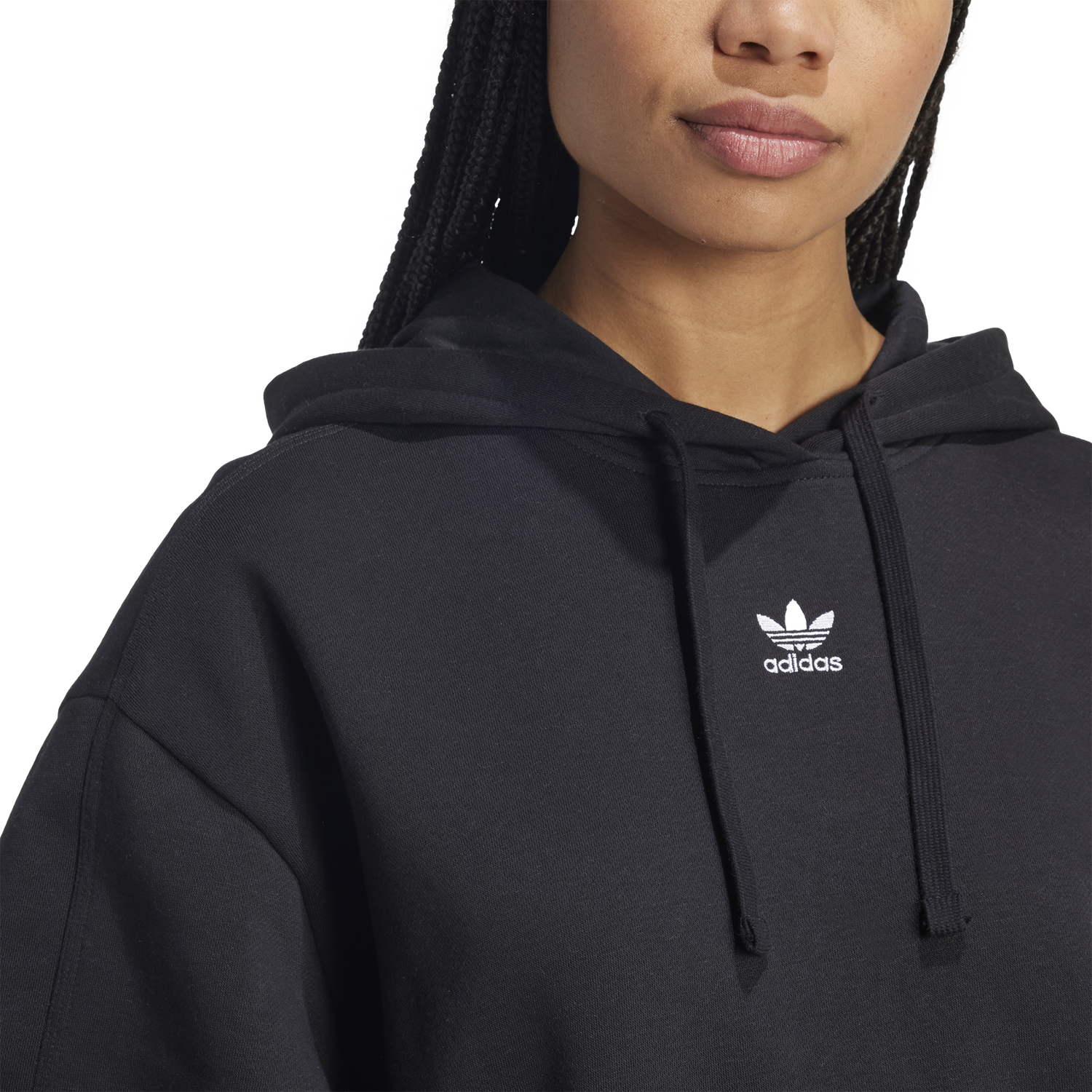 adidas Originals Essentials Oversized Hoodie - Women's - Black