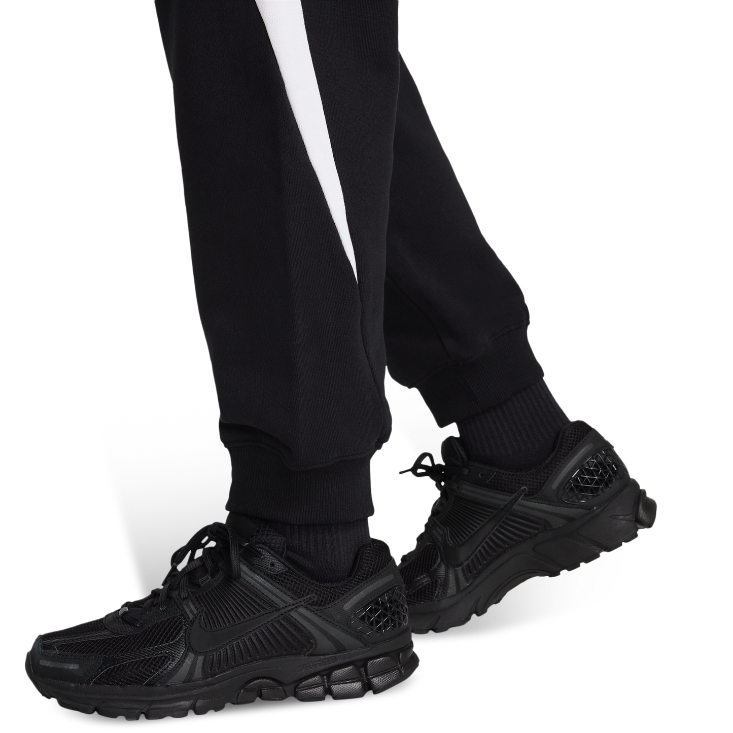 Nike Air Fleece Joggers - Men's - Black/Black/White