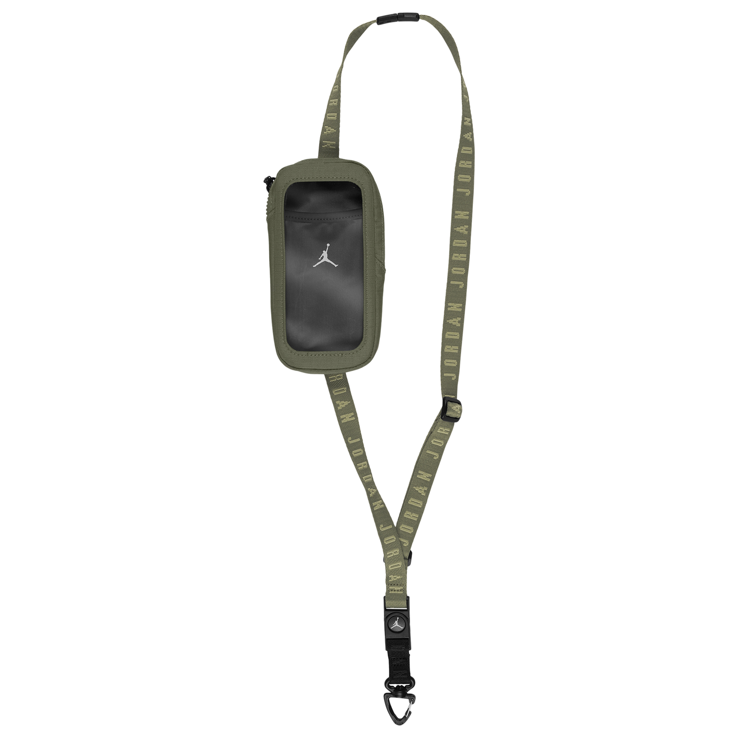 Jordan FLIGHT PHONE CROSSBODY - Men's - Medium Olive/Black/White