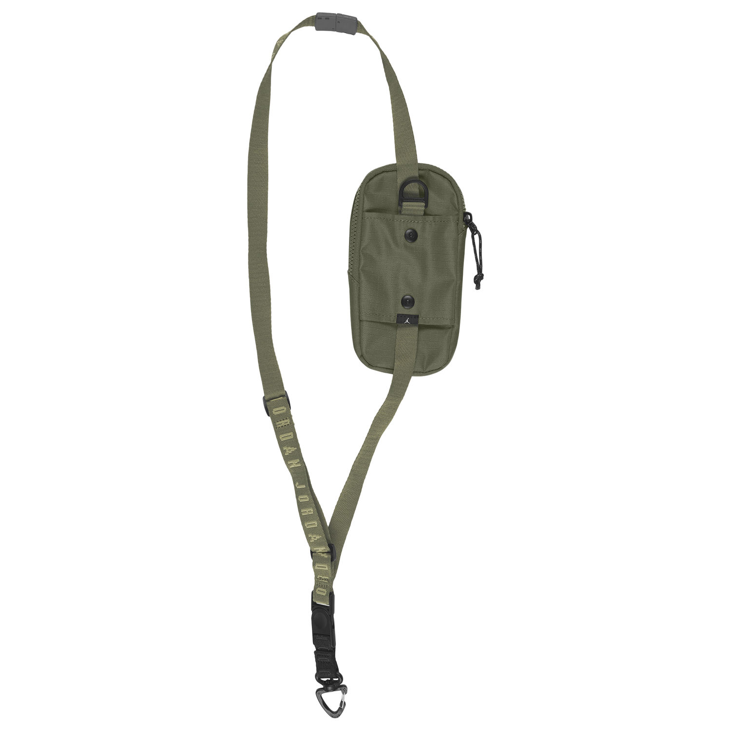Jordan FLIGHT PHONE CROSSBODY - Men's - Medium Olive/Black/White