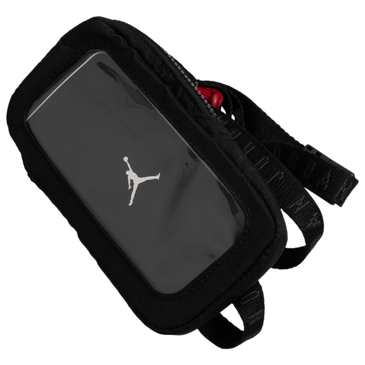 Jordan Flight Phone Crossbody - Men's - Black/Gym Red/White