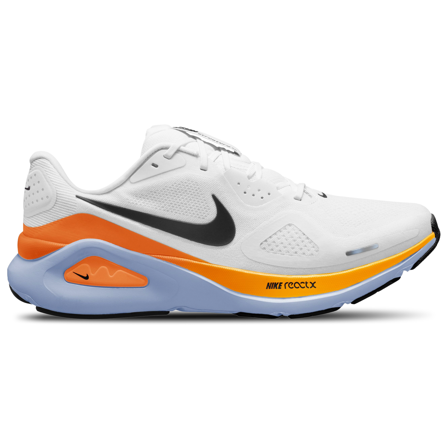Nike Structure 26 - Men's - White/Black/Orange