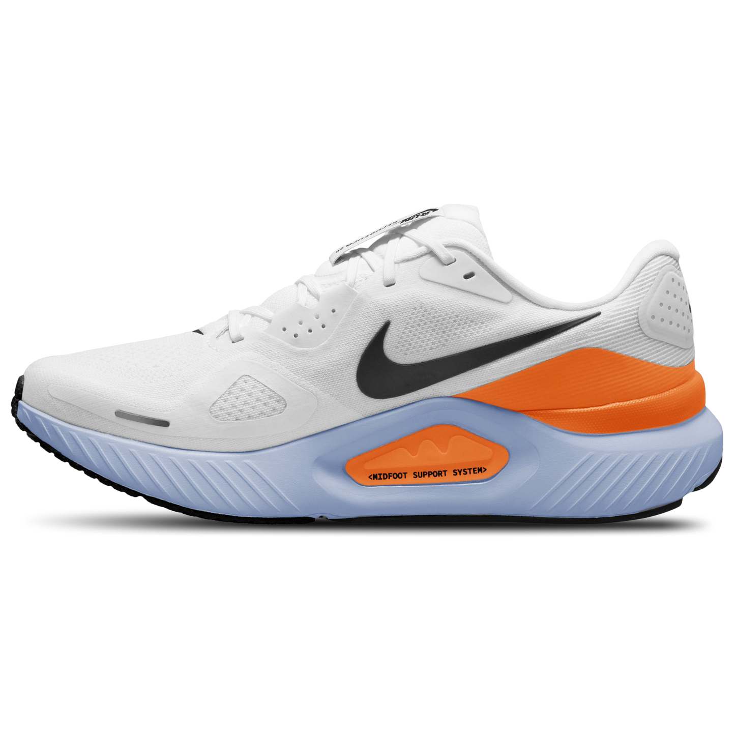 Nike Structure 26 - Men's - White/Black/Orange