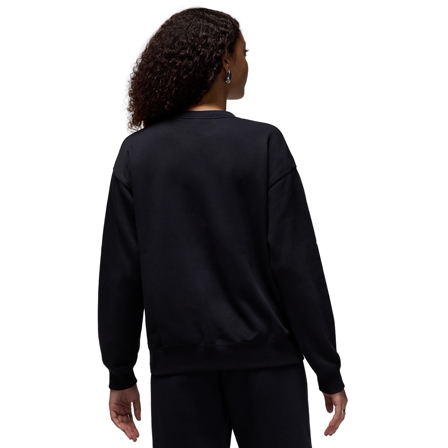 Jordan Brooklyn Fleece Flight Crew - Women's - White/Black