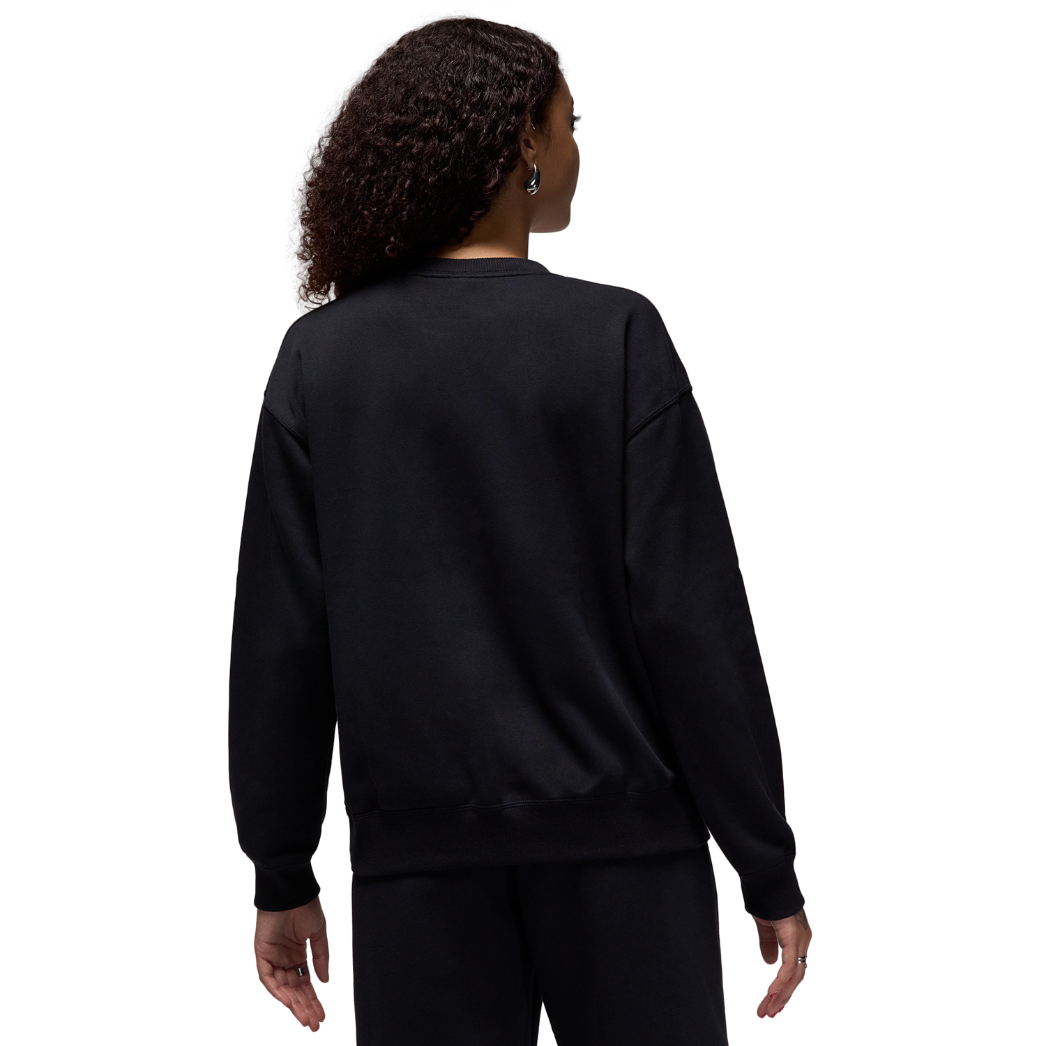 Jordan Brooklyn Fleece Flight Crew - Women's - White/Black